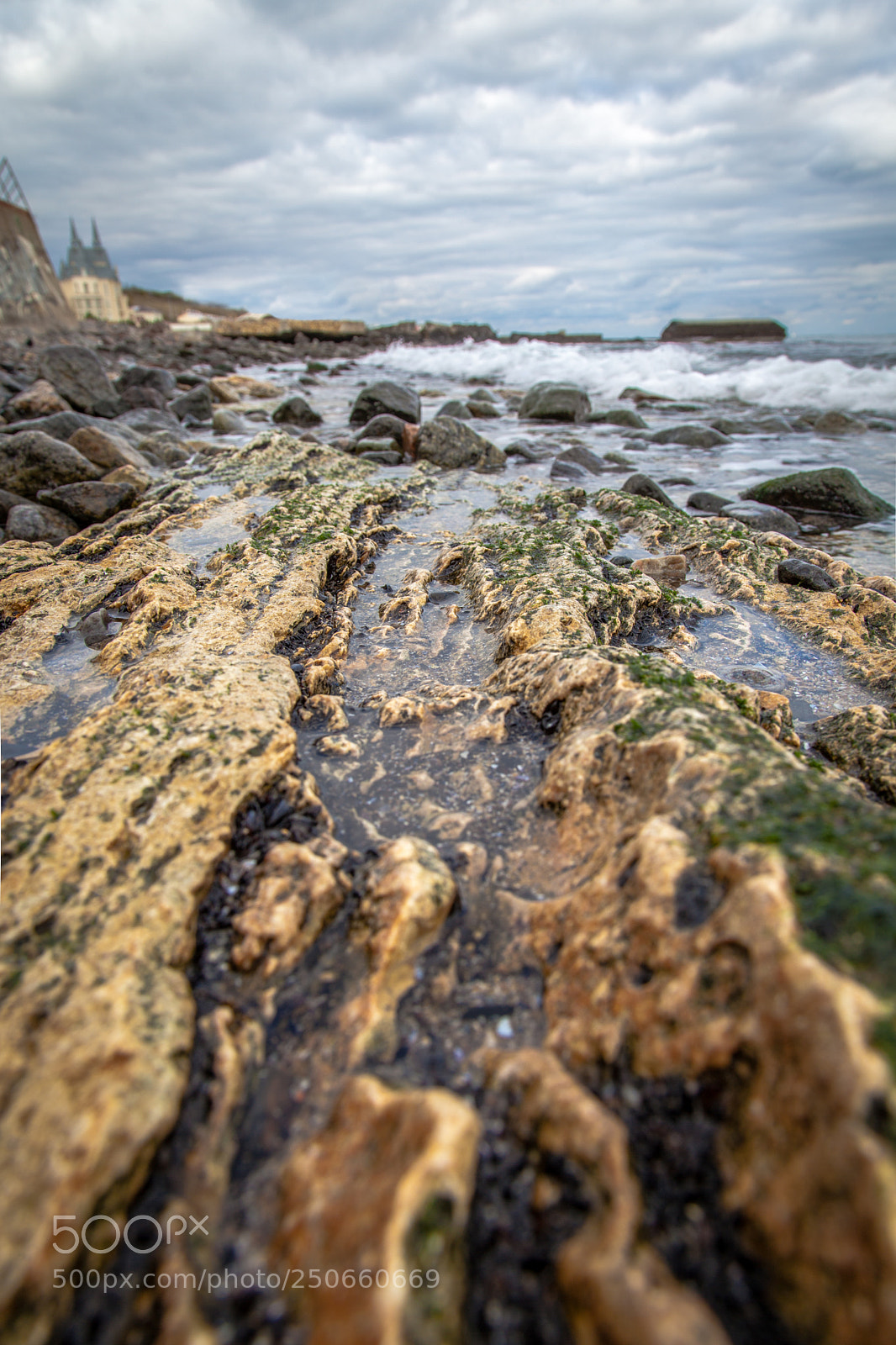 Canon EOS 5D Mark II sample photo. Rocks on the coast photography