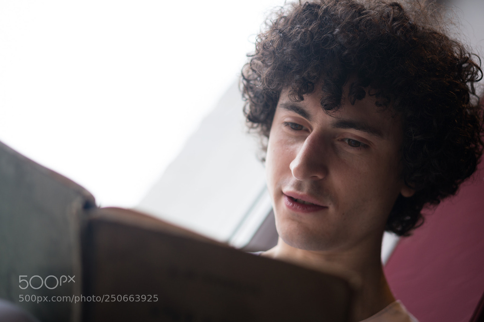 Sony a6300 sample photo. Man with curly hair photography