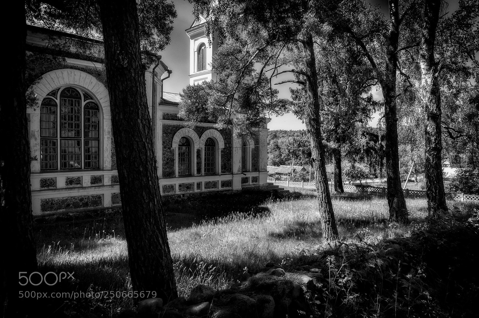 Nikon D5000 sample photo. Церковный дворик photography