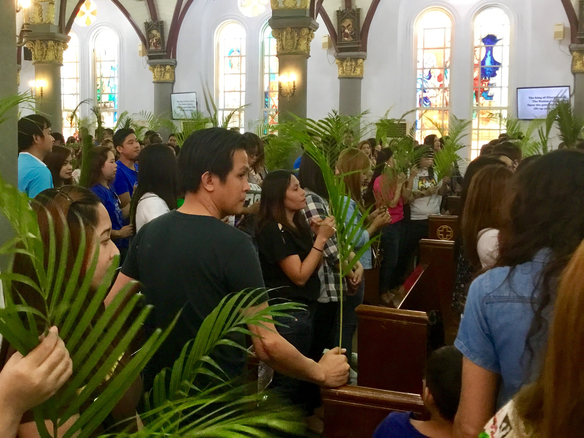 Apple iPad sample photo. Palm sunday photography