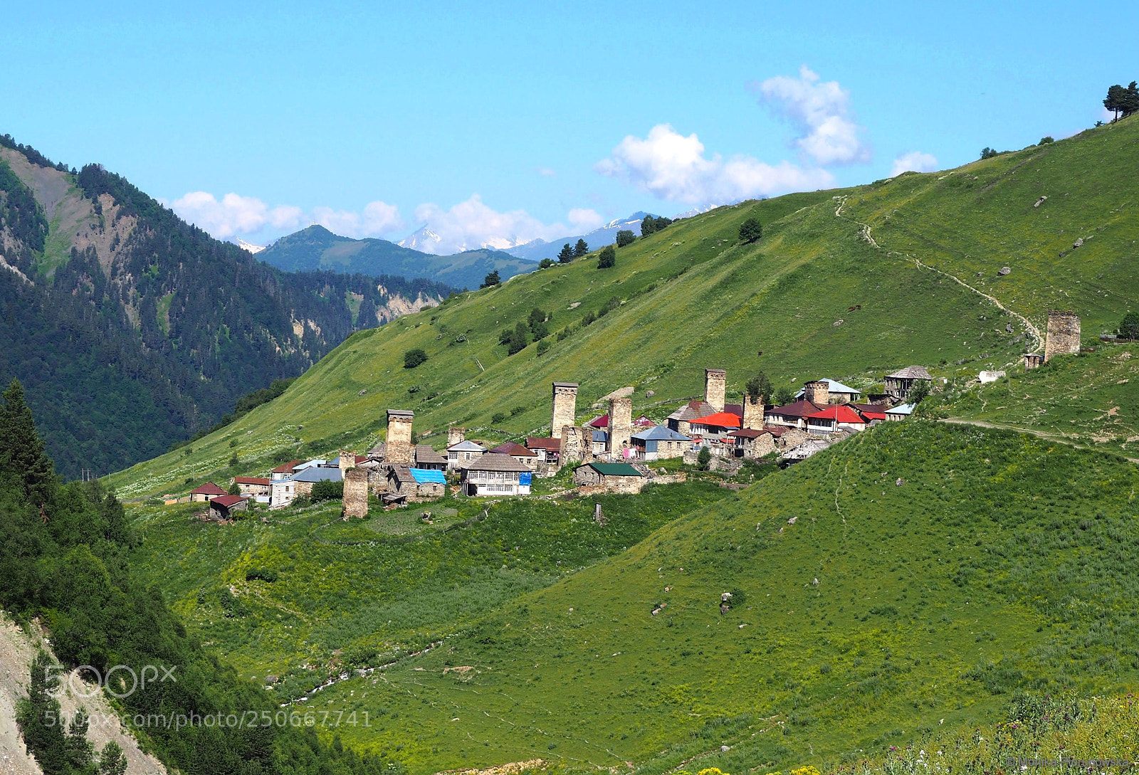 Olympus OM-D E-M10 II sample photo. Svaneti village photography