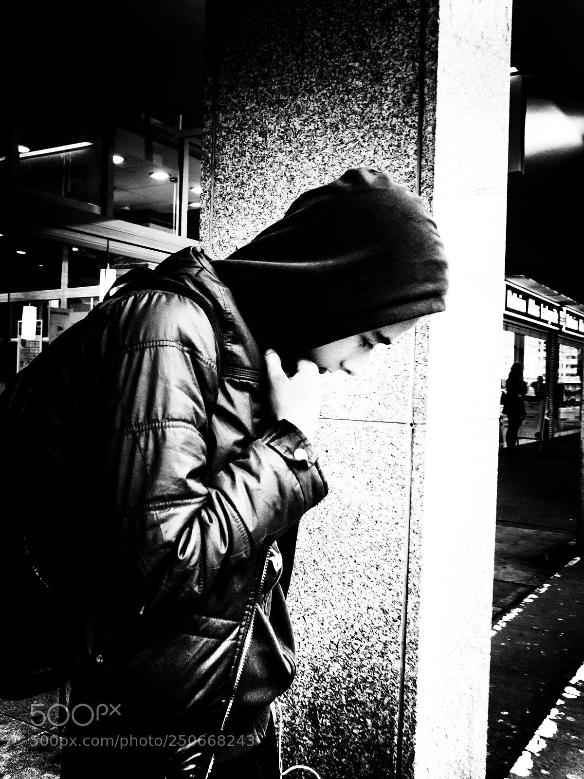 Olympus OM-D E-M5 sample photo. Introspective remix photography