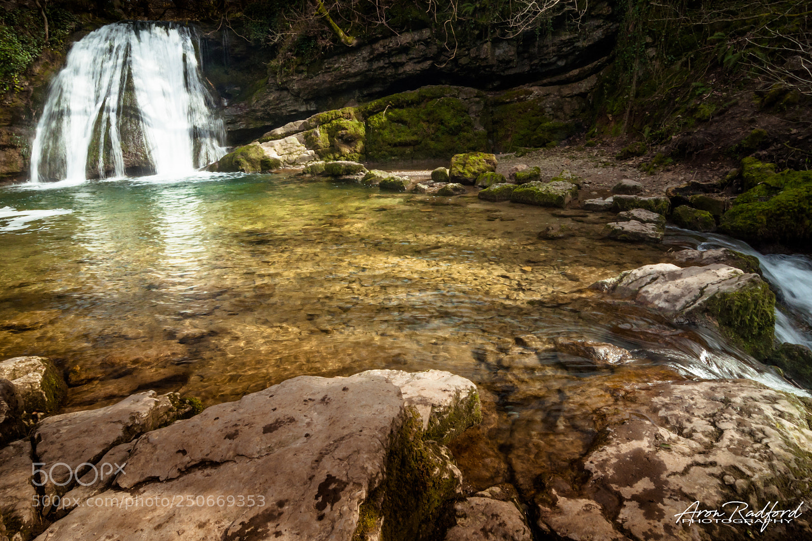 Nikon D5000 sample photo. Janet foss waterfall photography