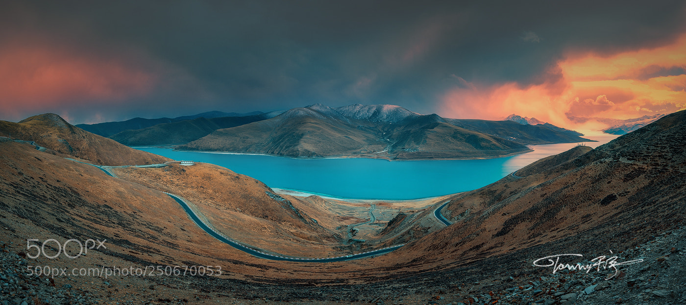 Nikon D810 sample photo. Holy lake in colour photography