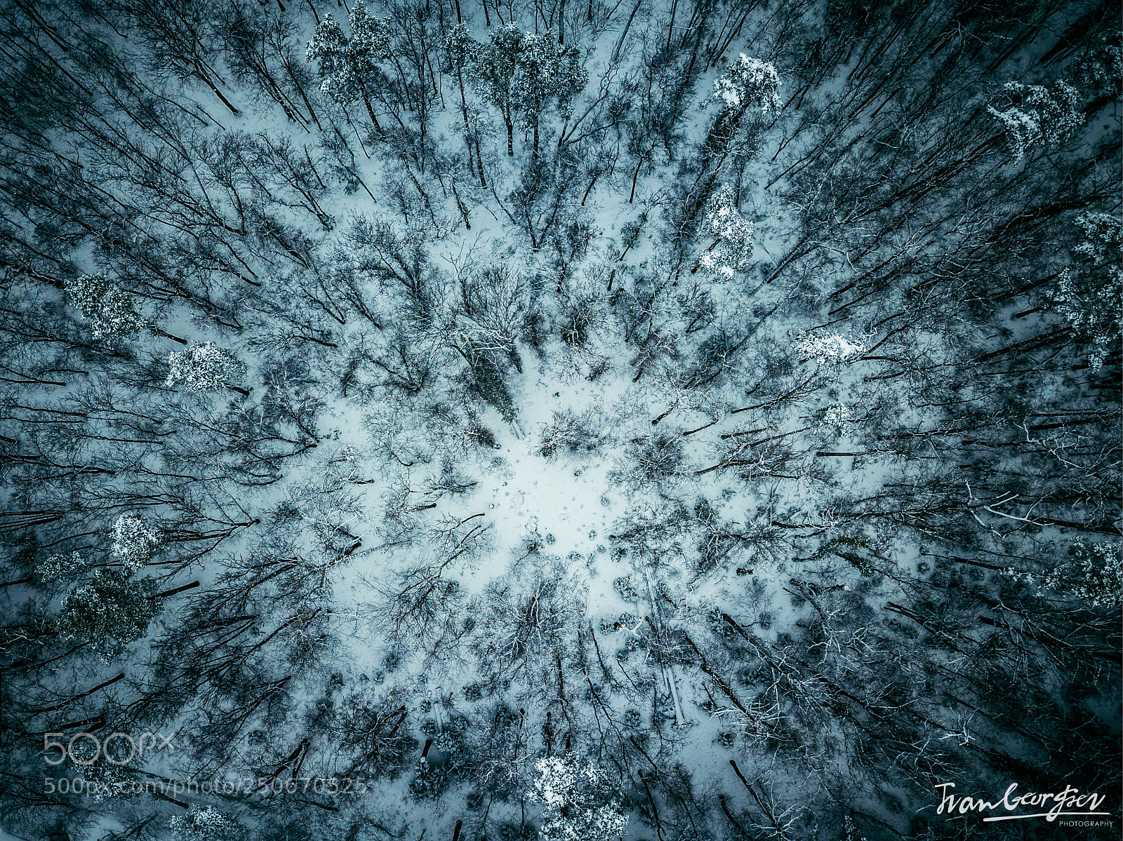 DJI FC220 sample photo. Winter photography