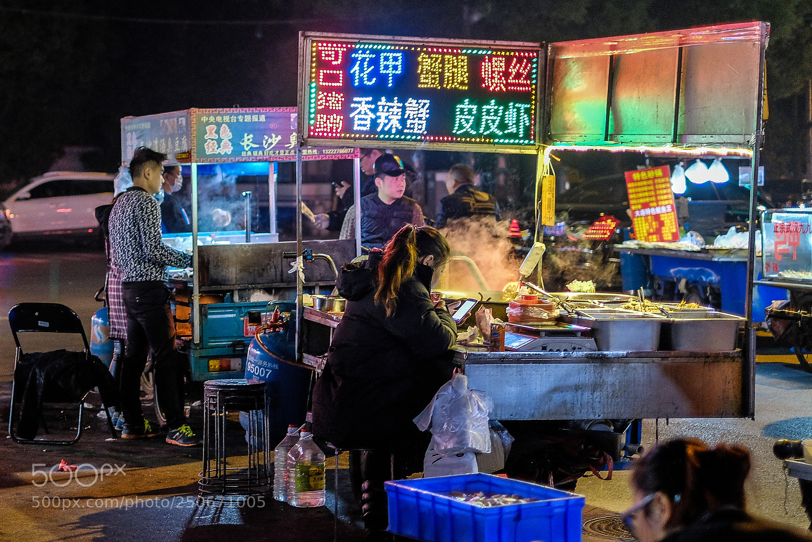Fujifilm X-Pro2 sample photo. Night market photography