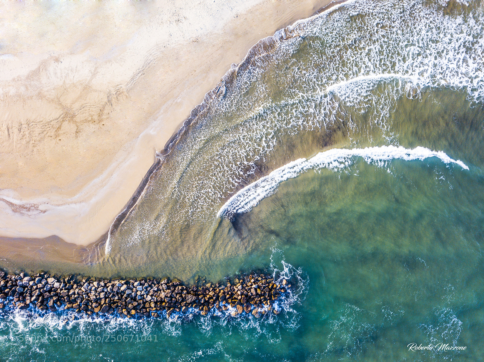 DJI FC220 sample photo. Italy sea photography