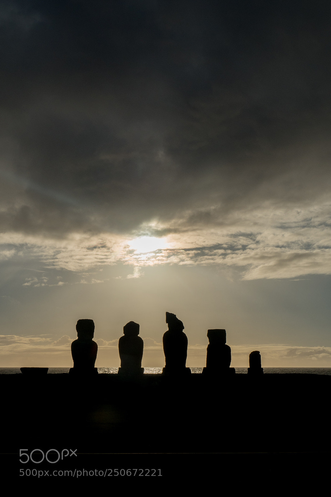 Olympus OM-D E-M5 II sample photo. Hanga roa sunset photography