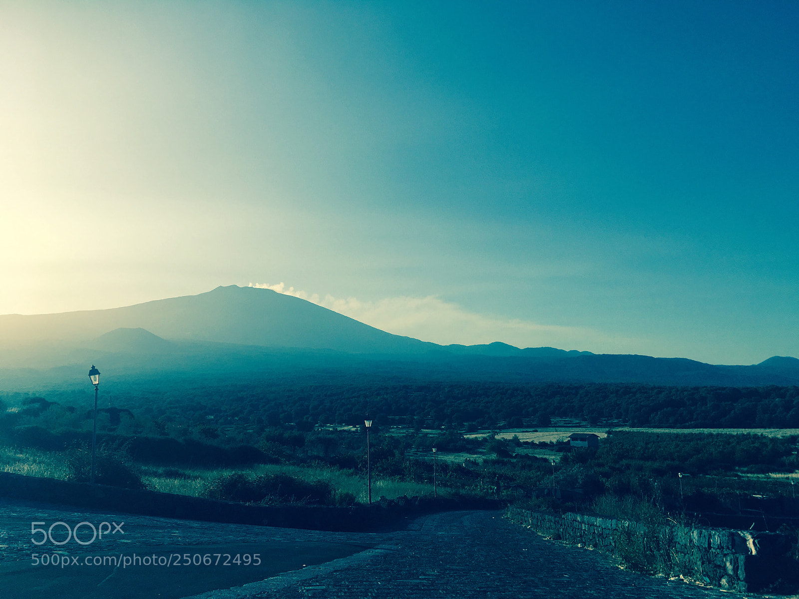 Apple iPhone SE sample photo. Etna smoking photography