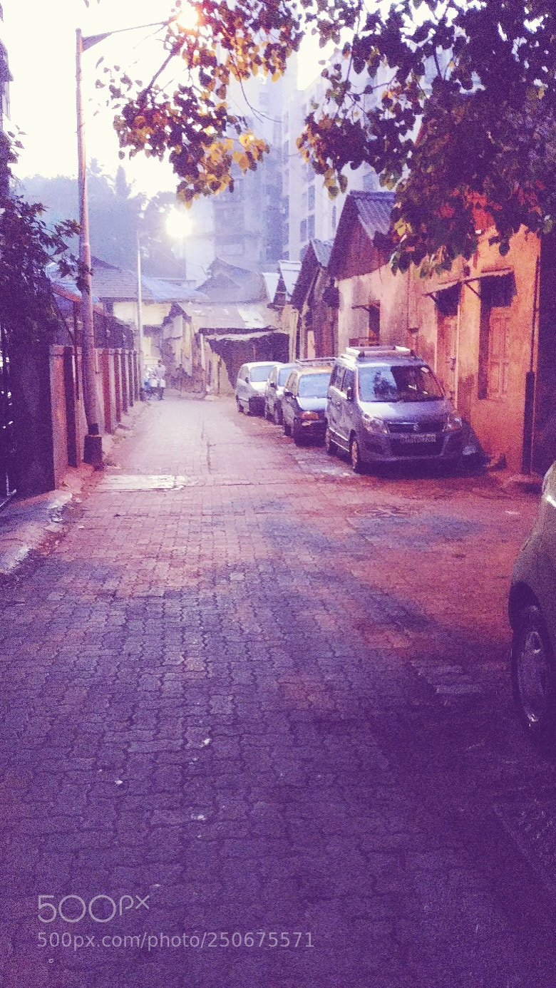 LG G6 sample photo. Street in the morning photography