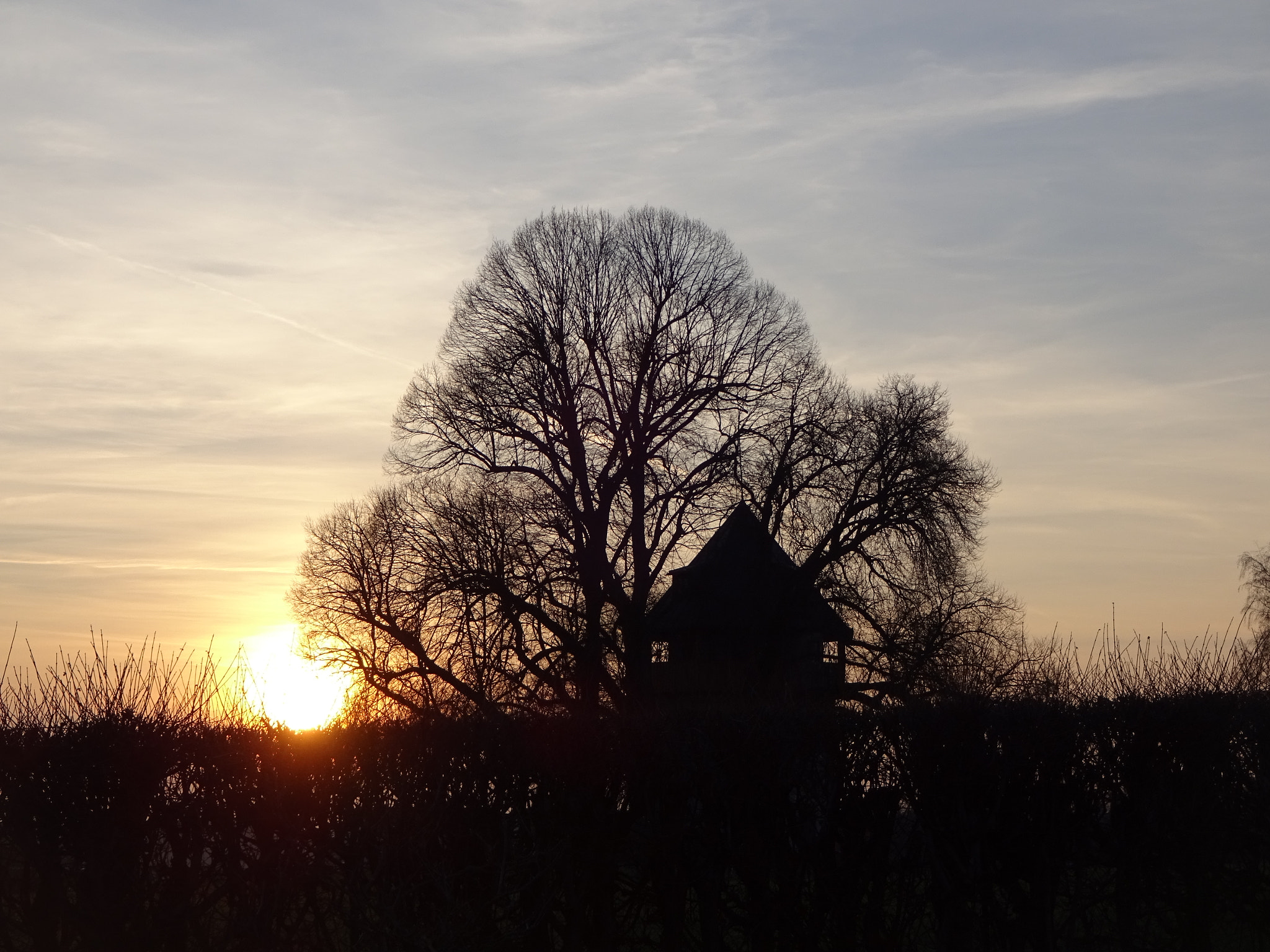 Sony Cyber-shot DSC-WX220 sample photo. Setting of the sun photography