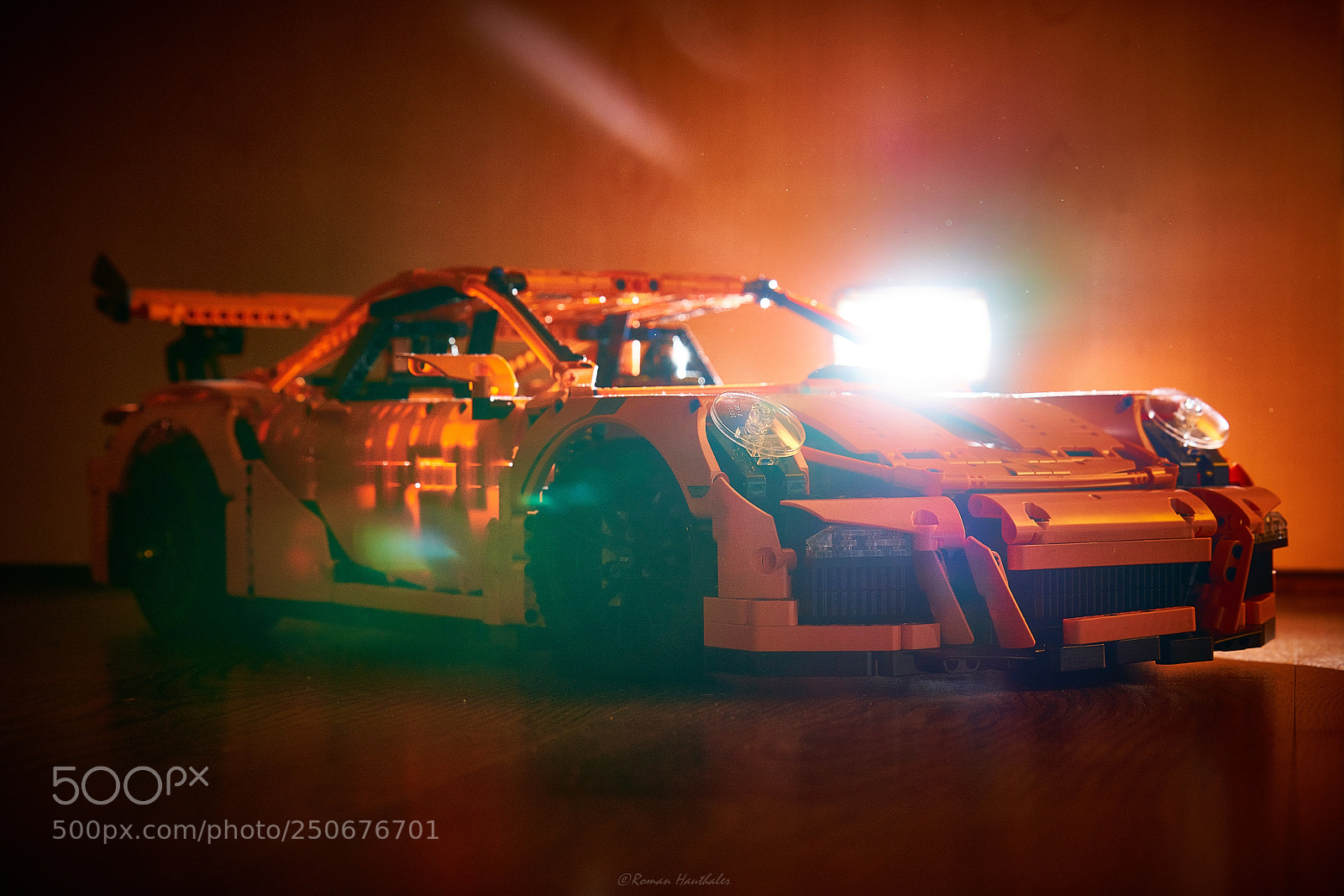 Sony a7R III sample photo. Lego porsche photography