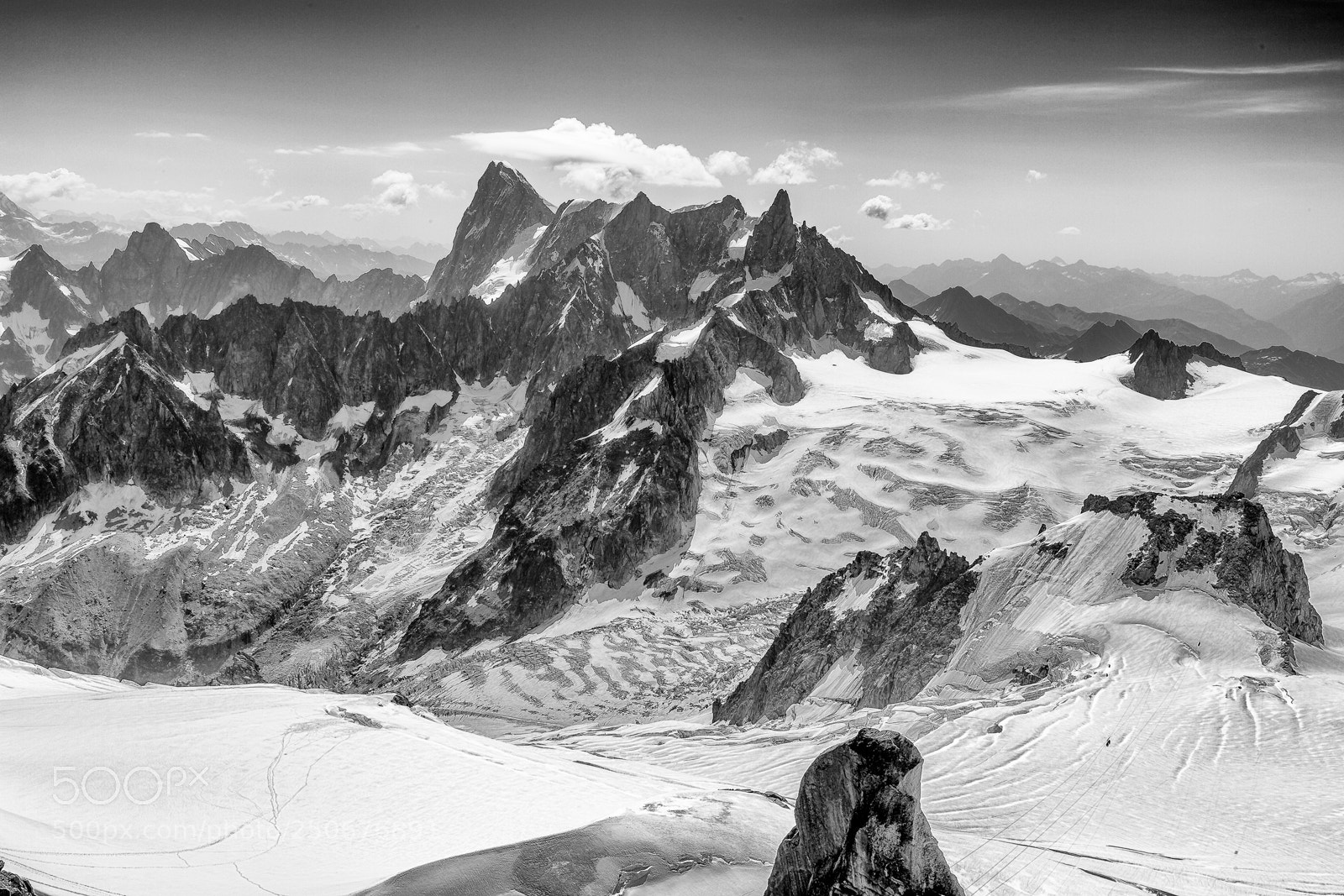 Canon EOS 5D Mark II sample photo. Aiguille du midi photography