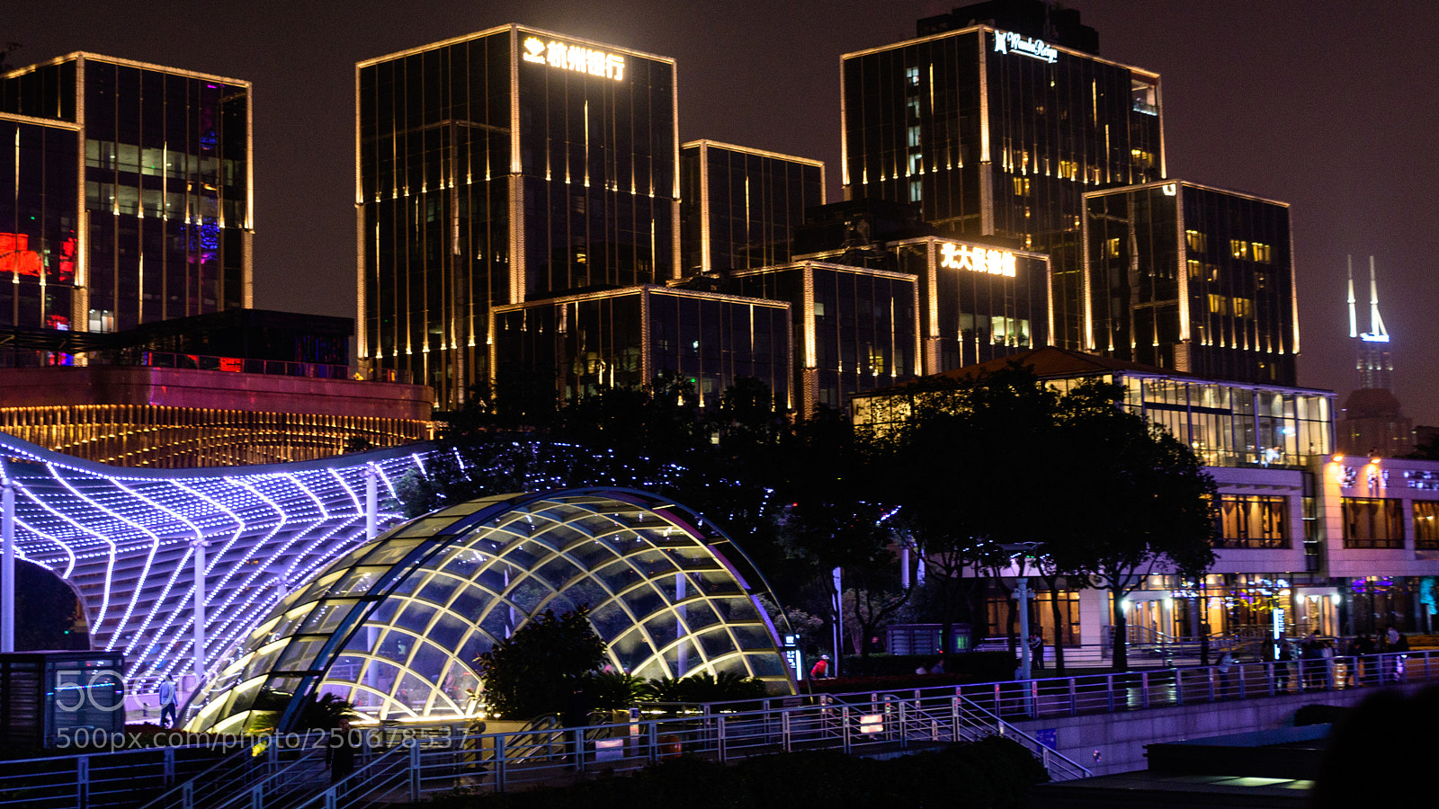 Nikon D500 sample photo. Huangpu river night view photography
