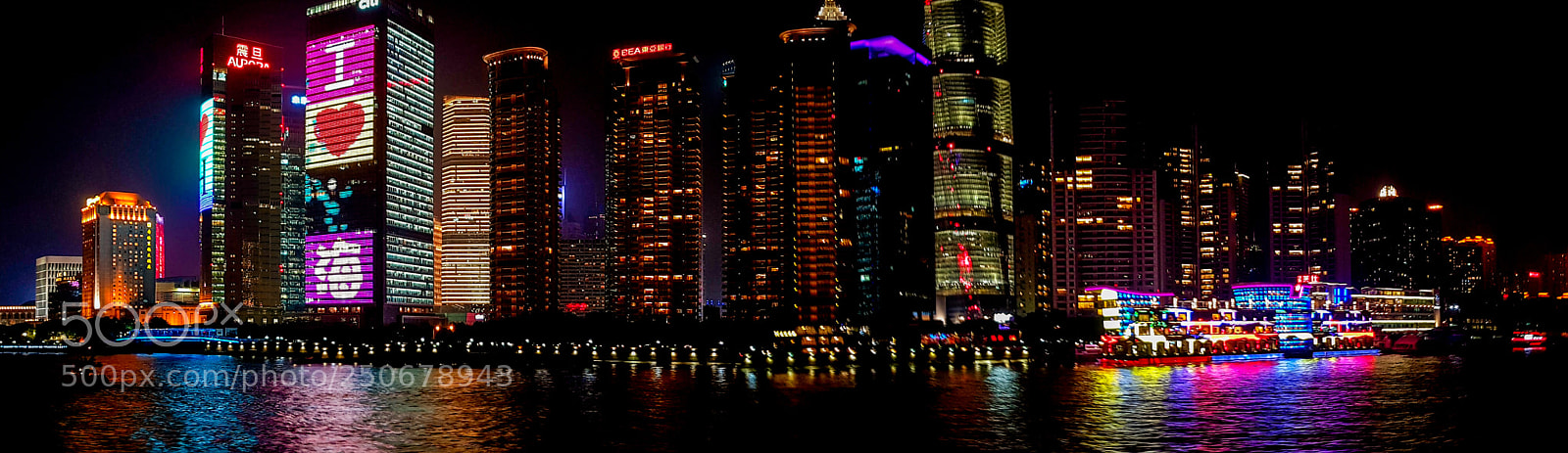 Samsung Galaxy S8 sample photo. Huangpu river night view photography