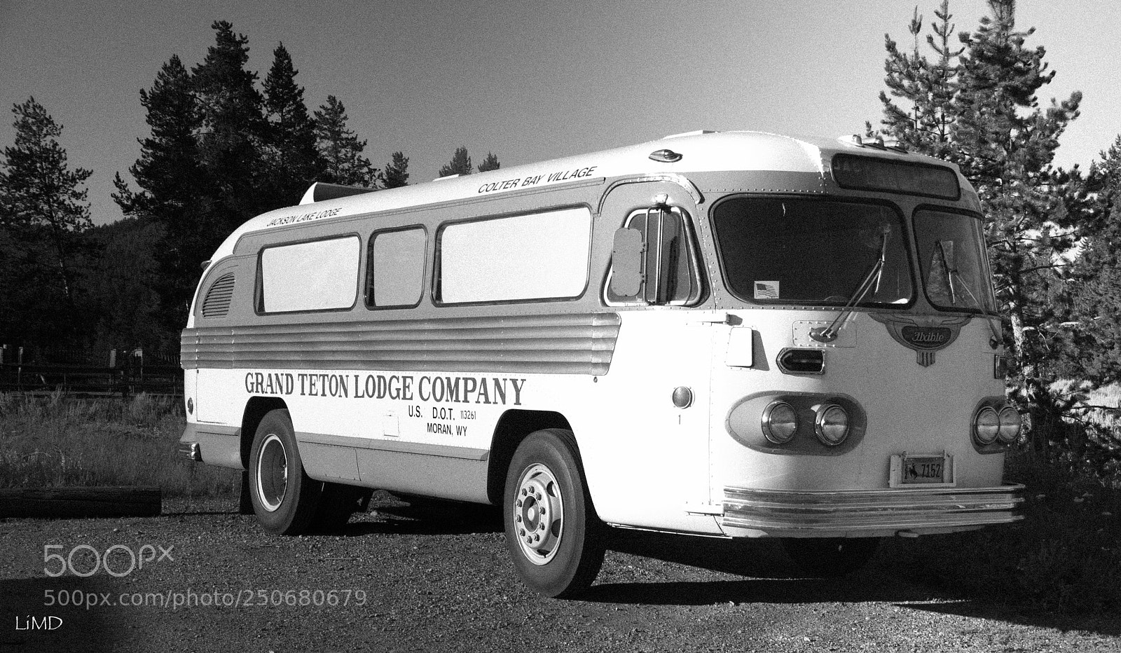 Nikon D600 sample photo. Teton bus photography
