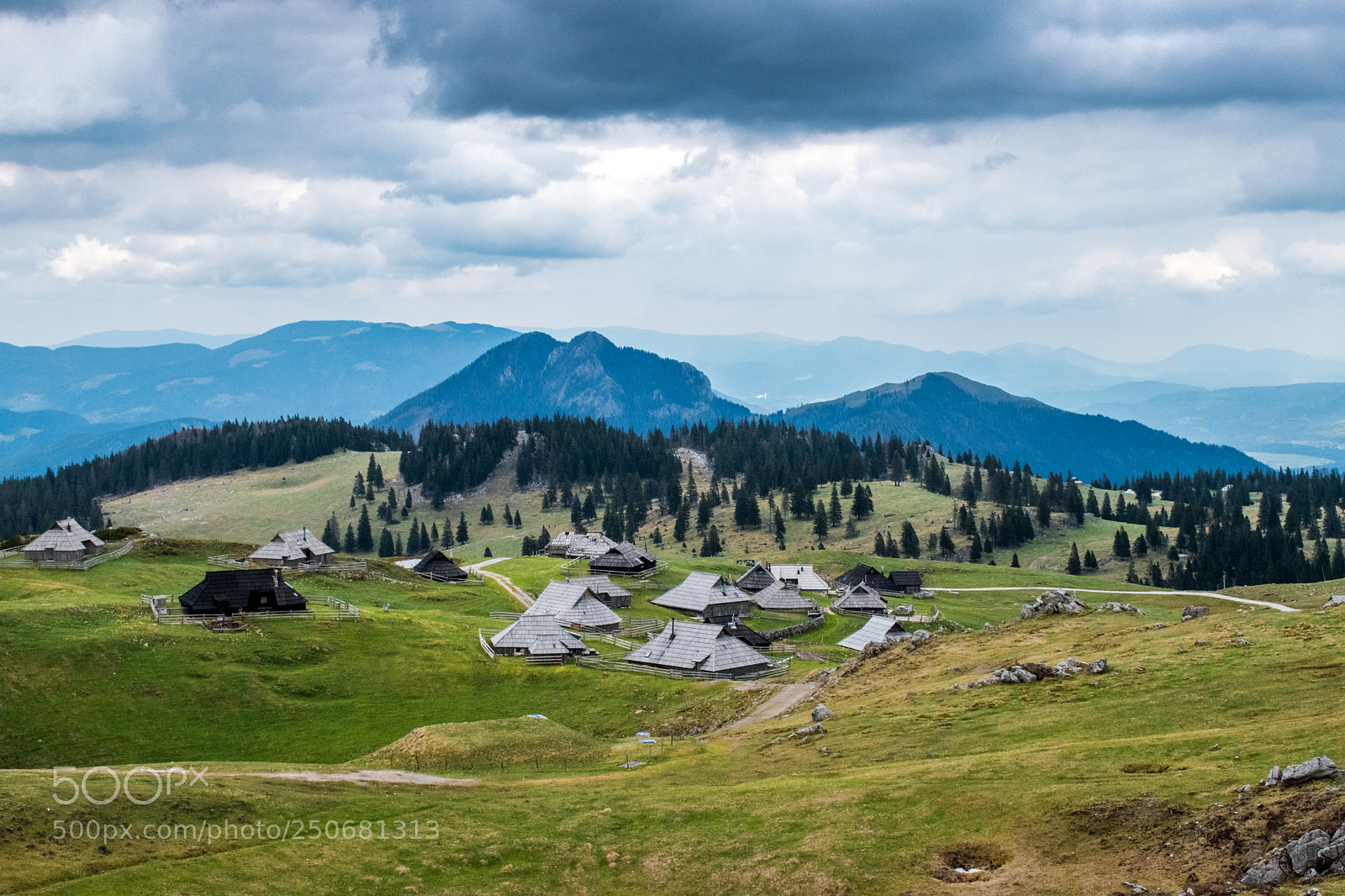 Nikon D5500 sample photo. Velika planina - slovenia photography