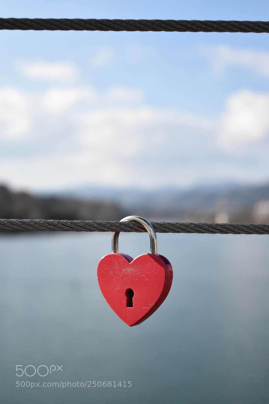 Nikon D5500 sample photo. Romantic lock photography