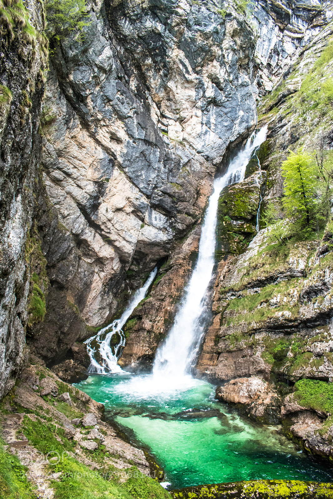 Nikon D5500 sample photo. Waterfall savica - slovenia photography