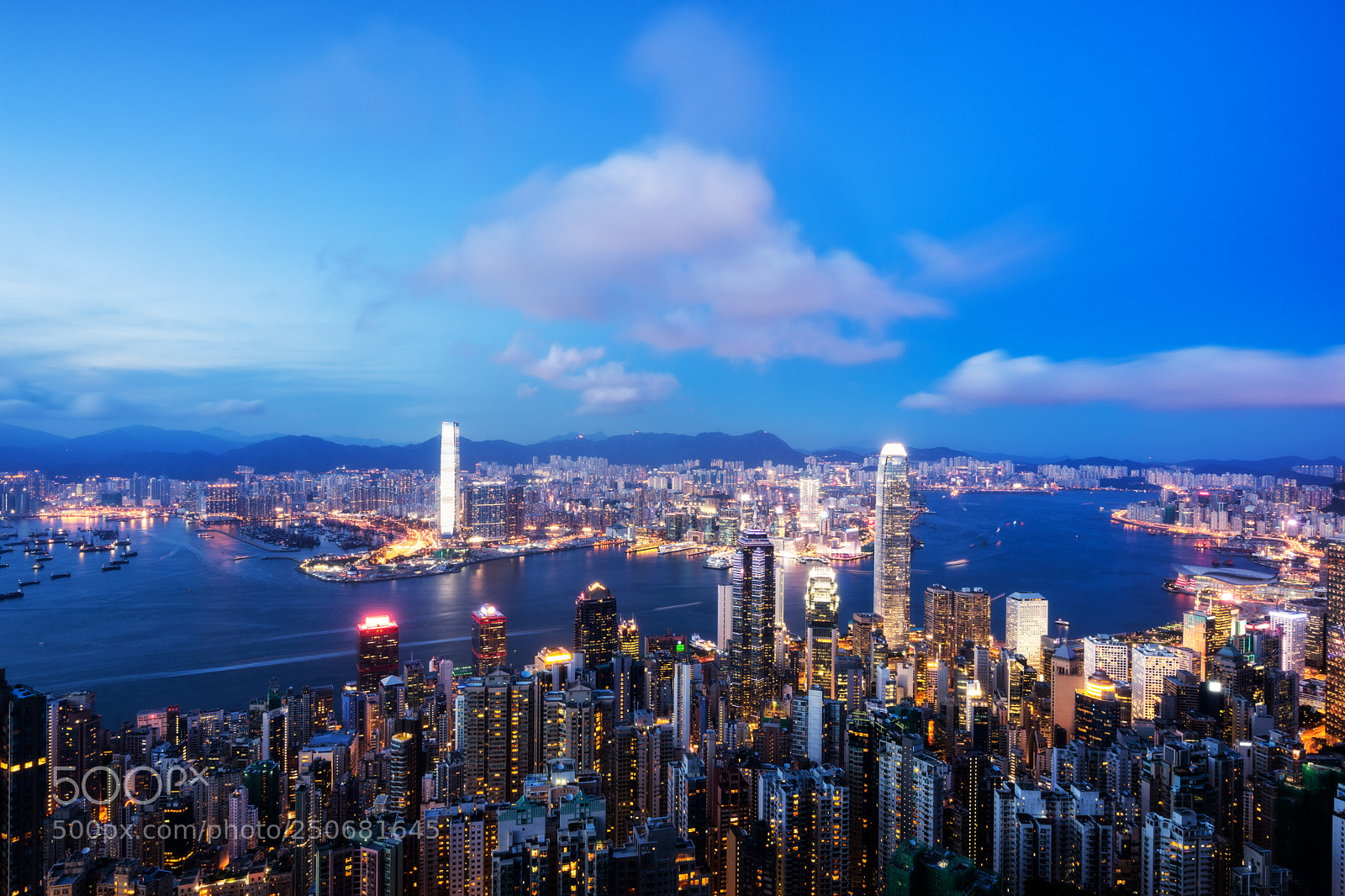Sony a7 sample photo. View of hong kong photography