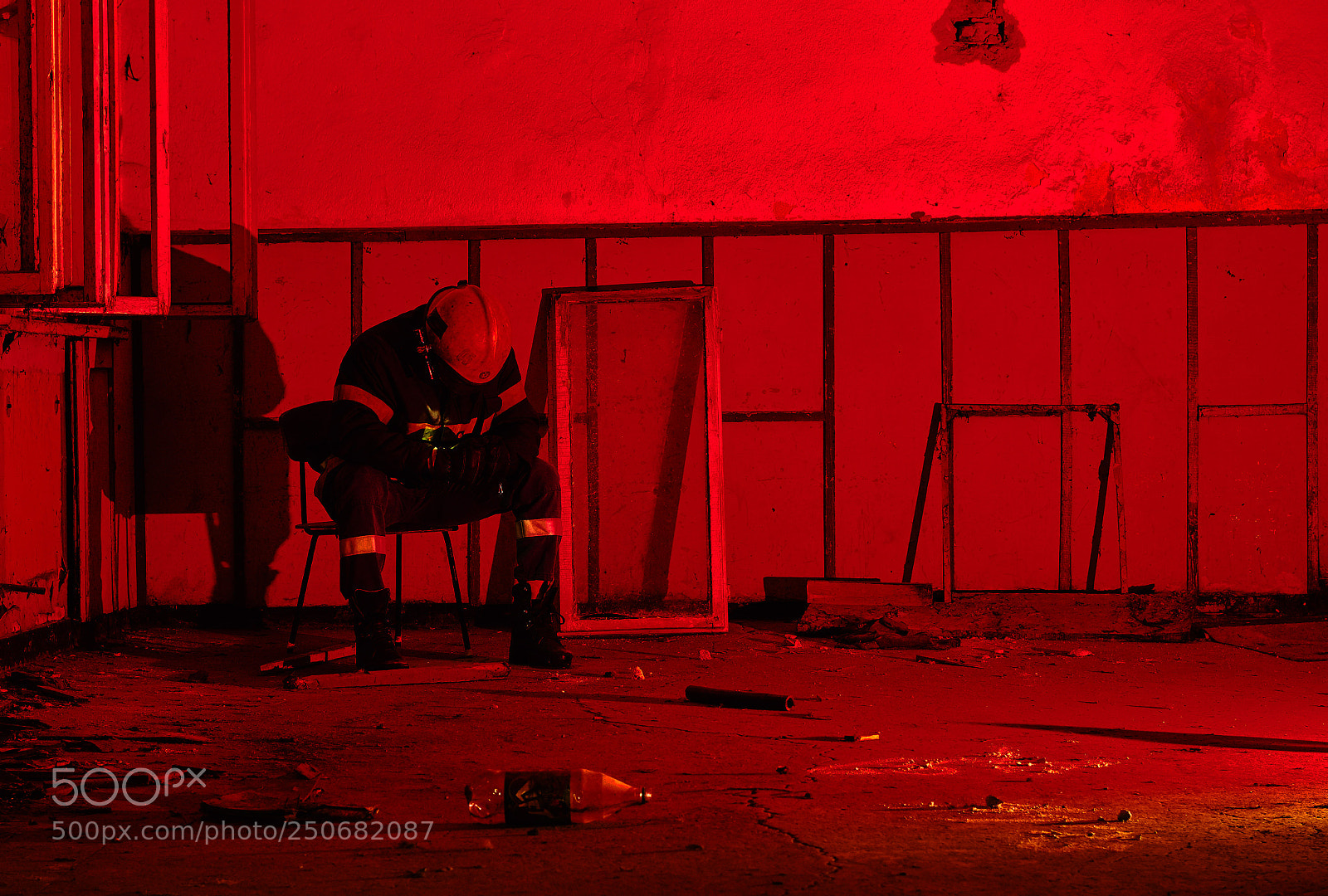 Sony a6500 sample photo. Firefighter photography