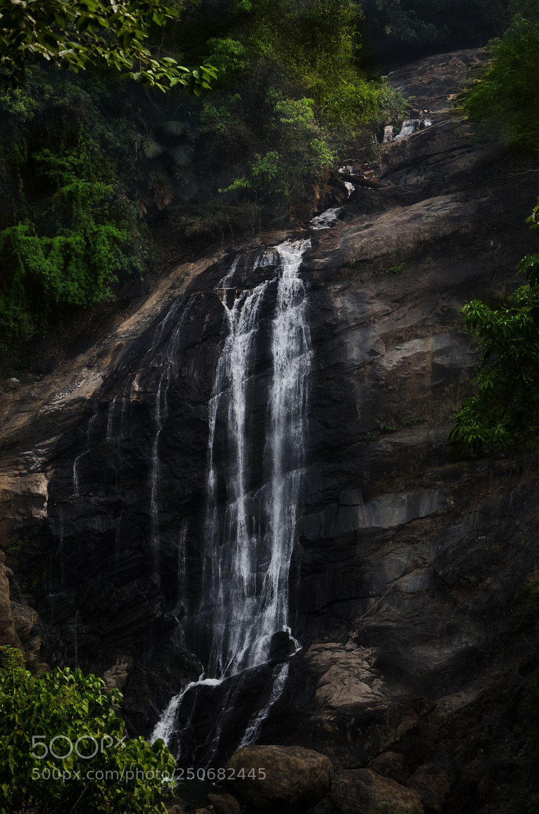 Nikon D7000 sample photo. Valara waterfalls, munnar- kerala photography