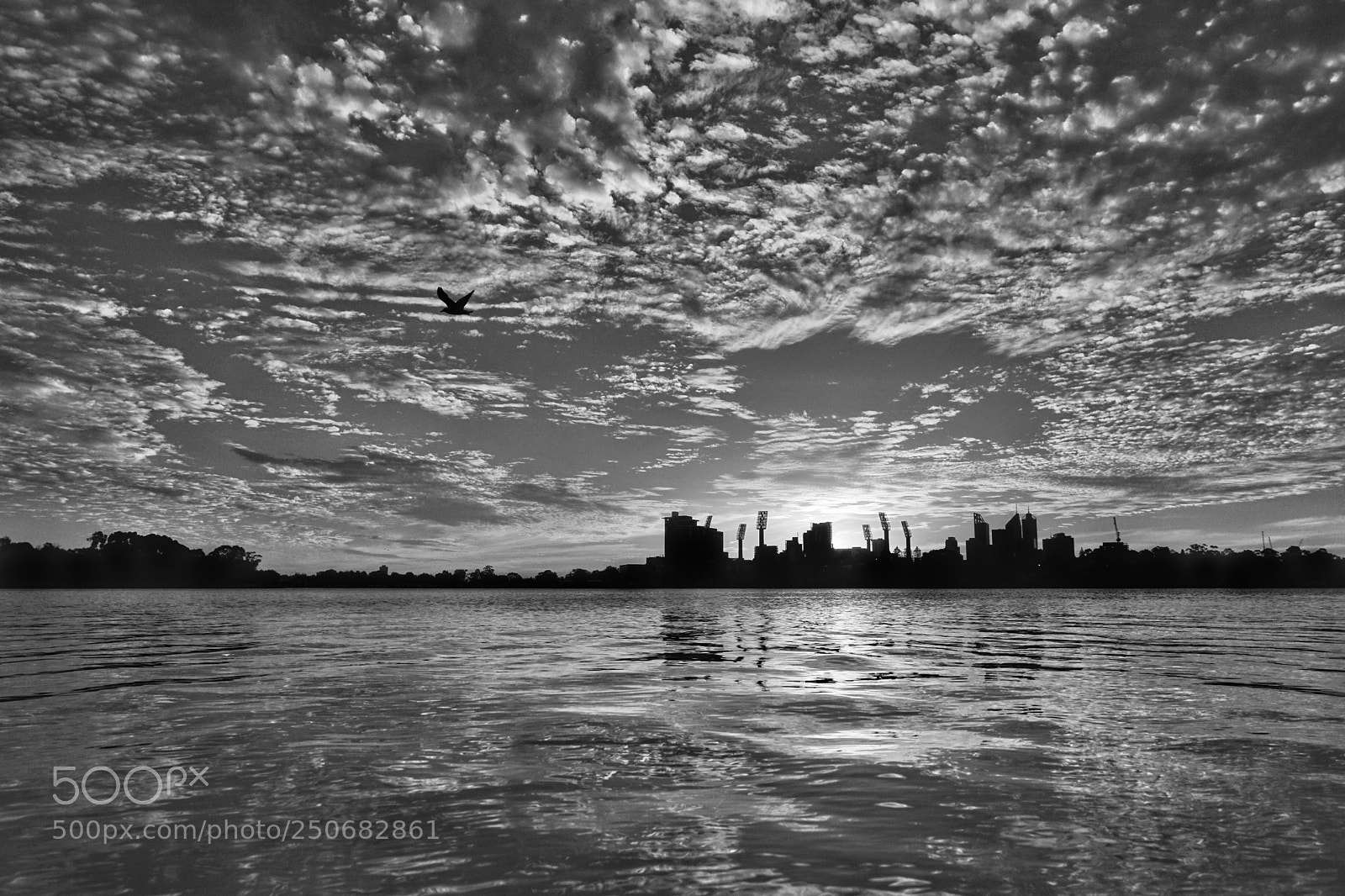 Sony a7R II sample photo. Silhouette city photography