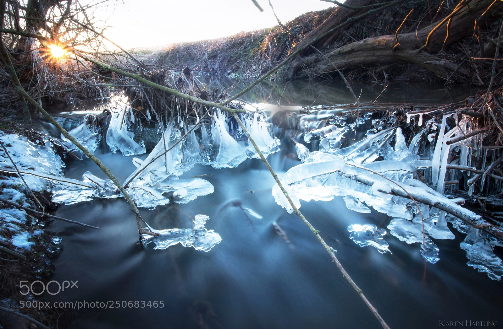 Canon EOS 70D sample photo. Icy springtime photography
