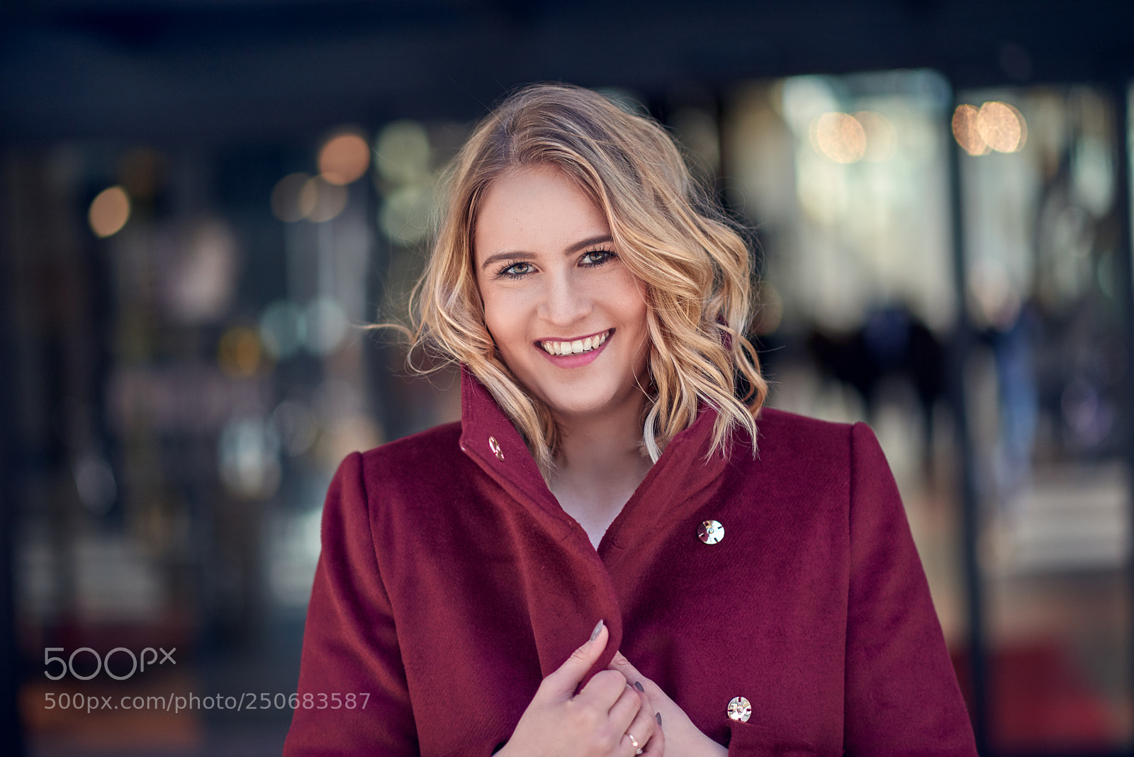 Nikon D800 sample photo. Beautiful woman in red photography