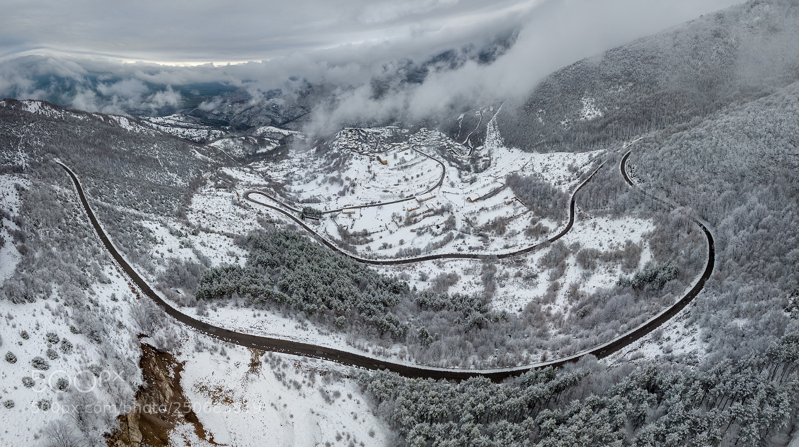DJI FC220 sample photo. The road... photography