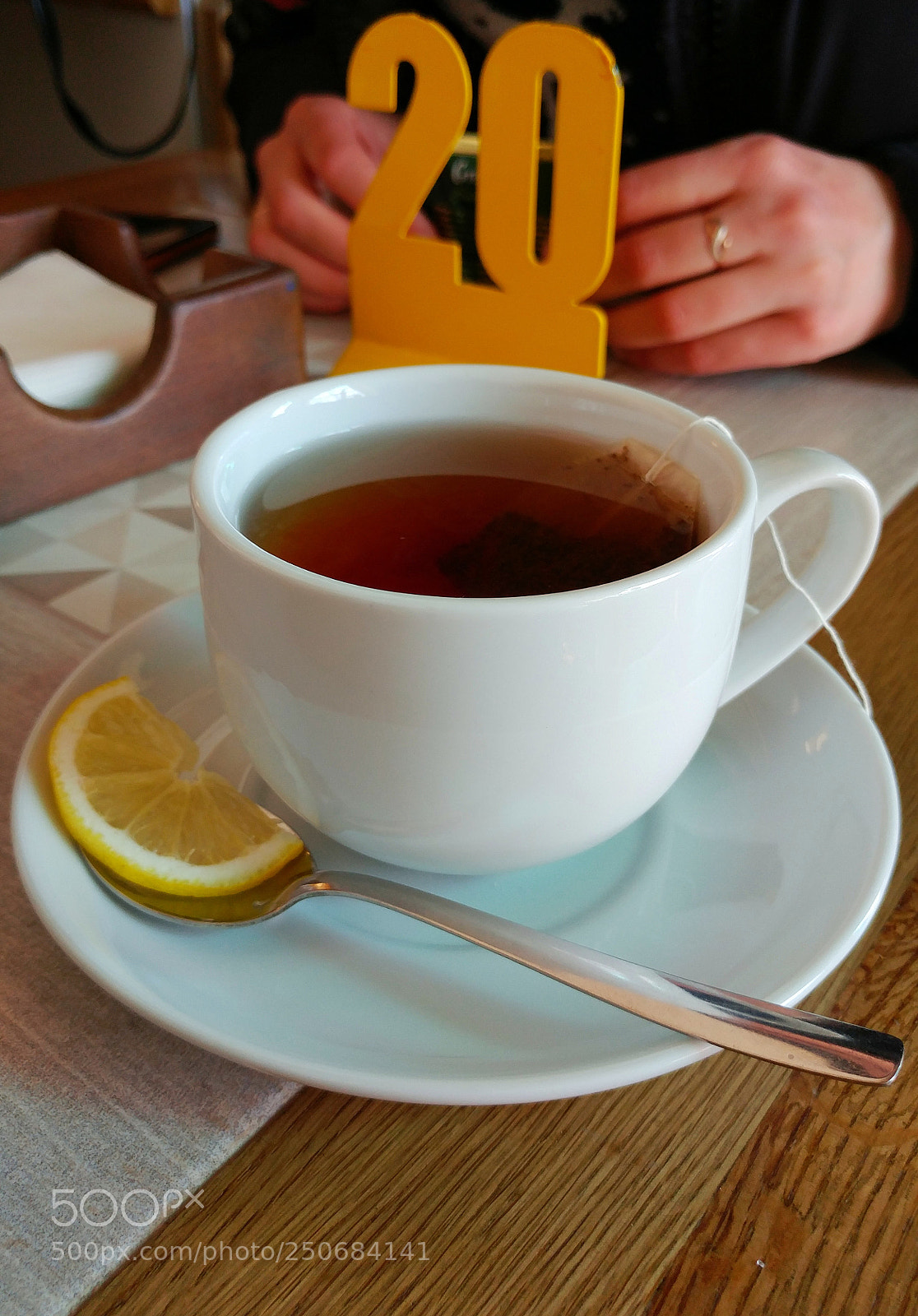 LG G5 sample photo. Tea with lemon photography