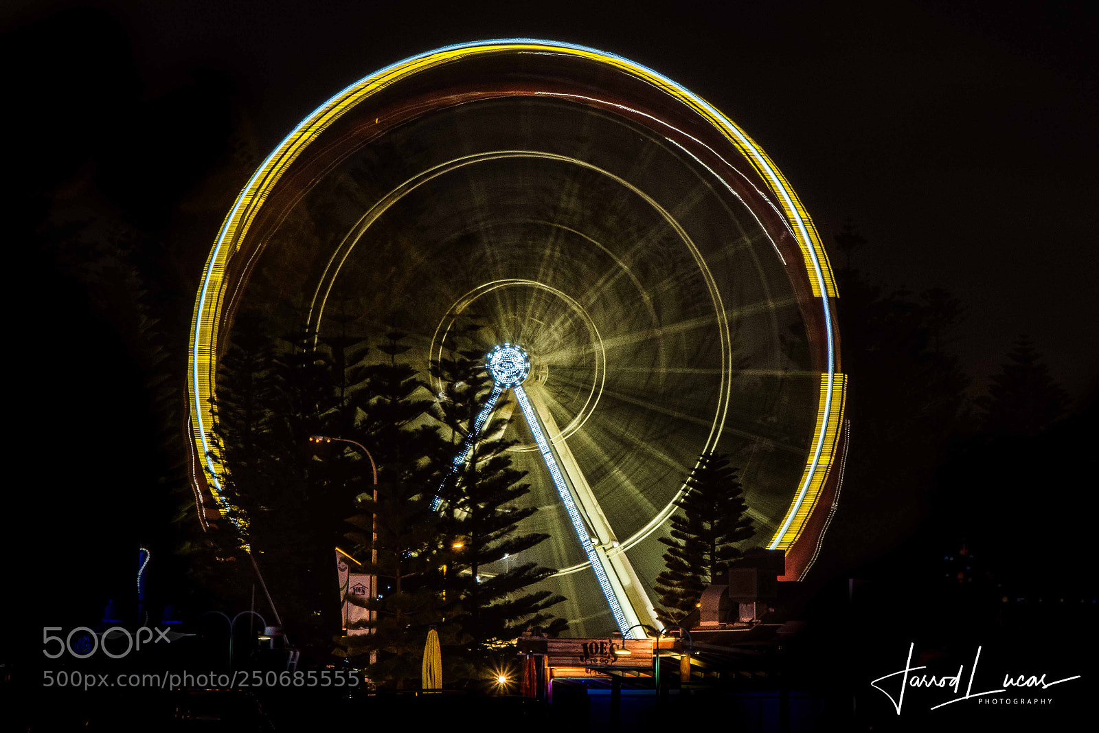 Canon EOS 7D Mark II sample photo. Fremantle ferris wheel photography