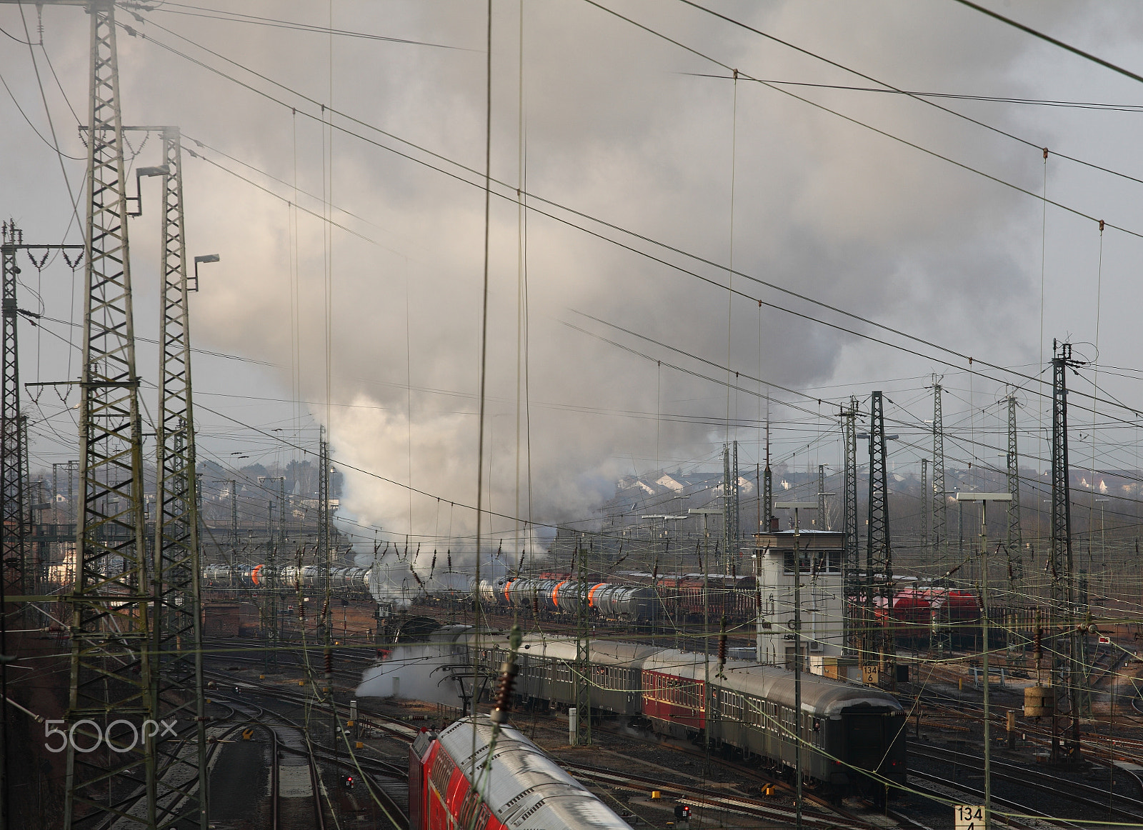 Canon EF 70-200mm F4L USM sample photo. Steam train photography