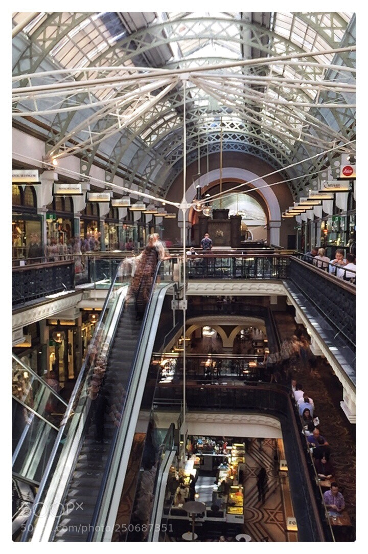 Apple iPhone 6 Plus sample photo. Qv building sydney photography