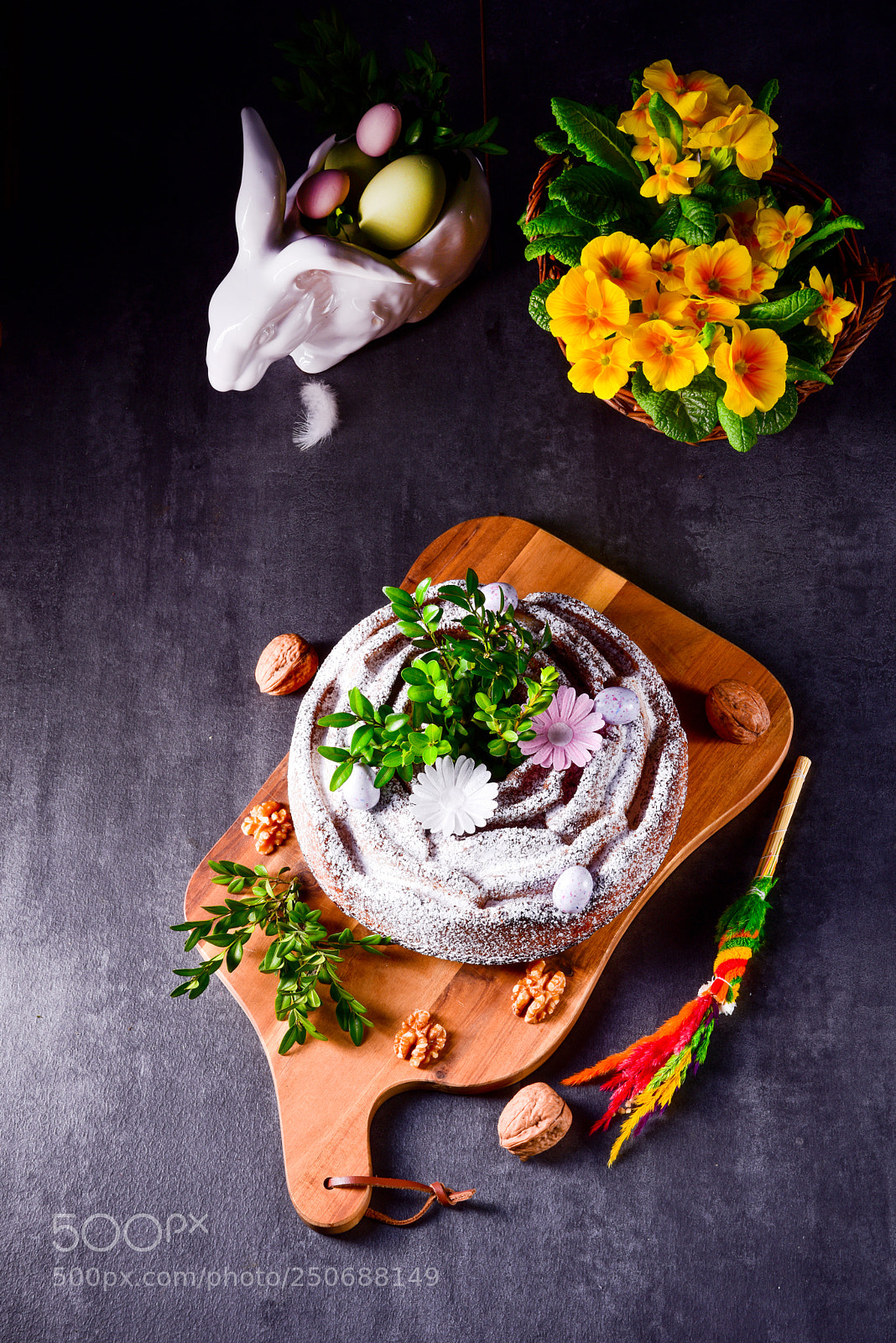 Nikon D810 sample photo. Traditional polish easter cake photography