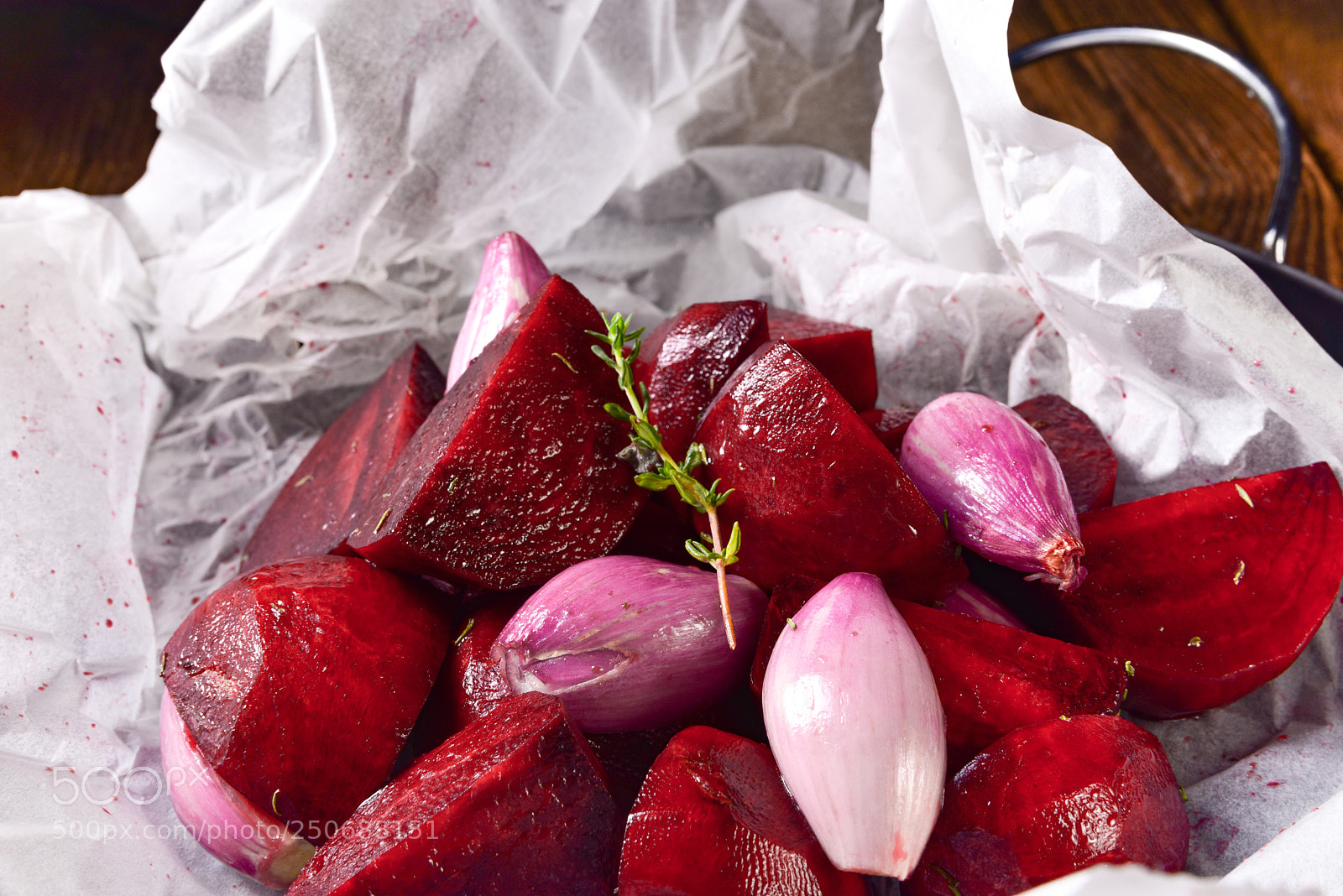 Nikon D810 sample photo. Oven baked red beets photography