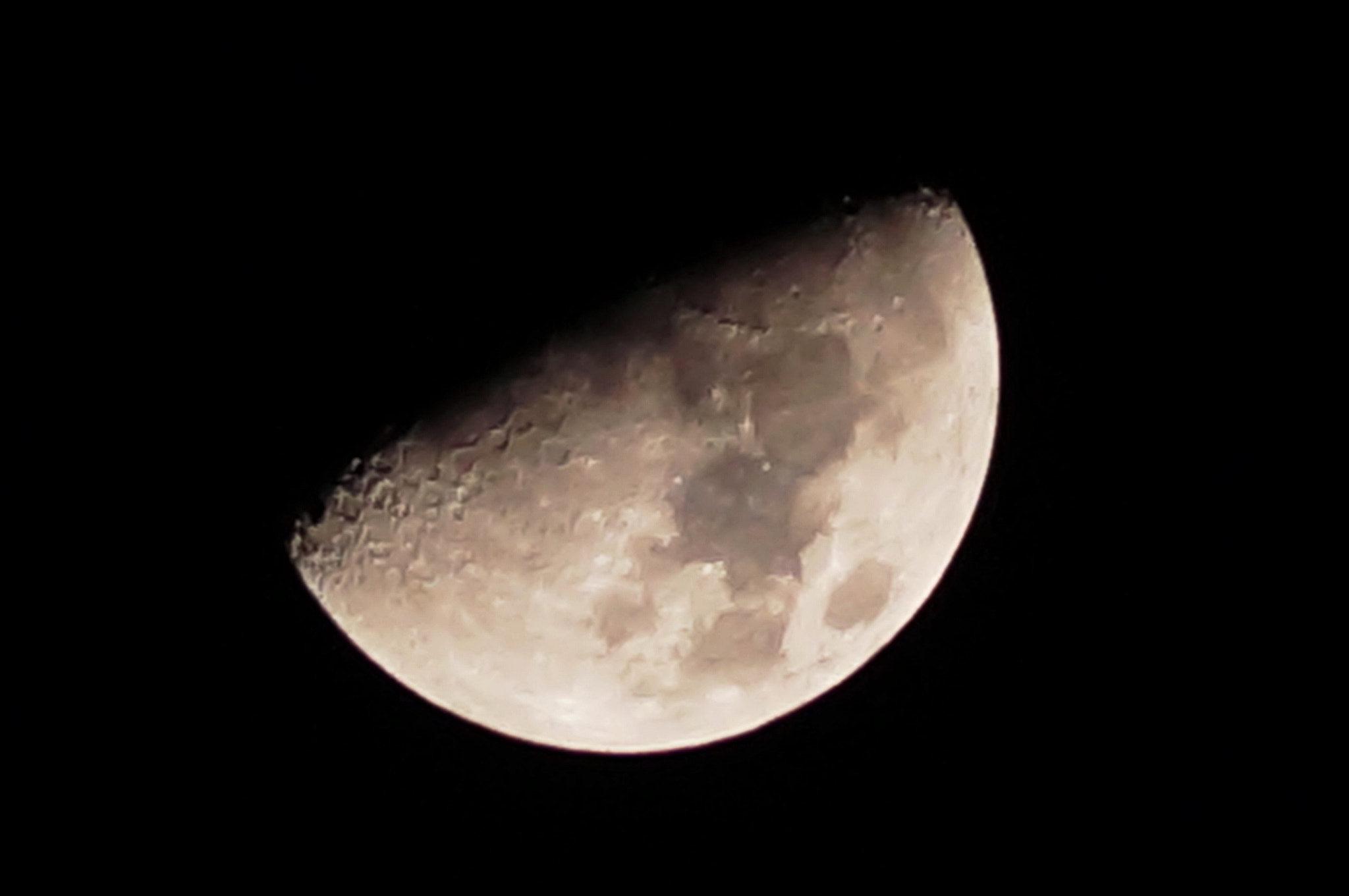 Sony DT 55-200mm F4-5.6 SAM sample photo. Moon　20180325 photography