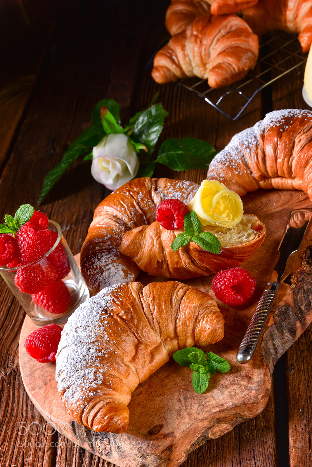 Nikon D810 sample photo. Original french buttercroissants photography