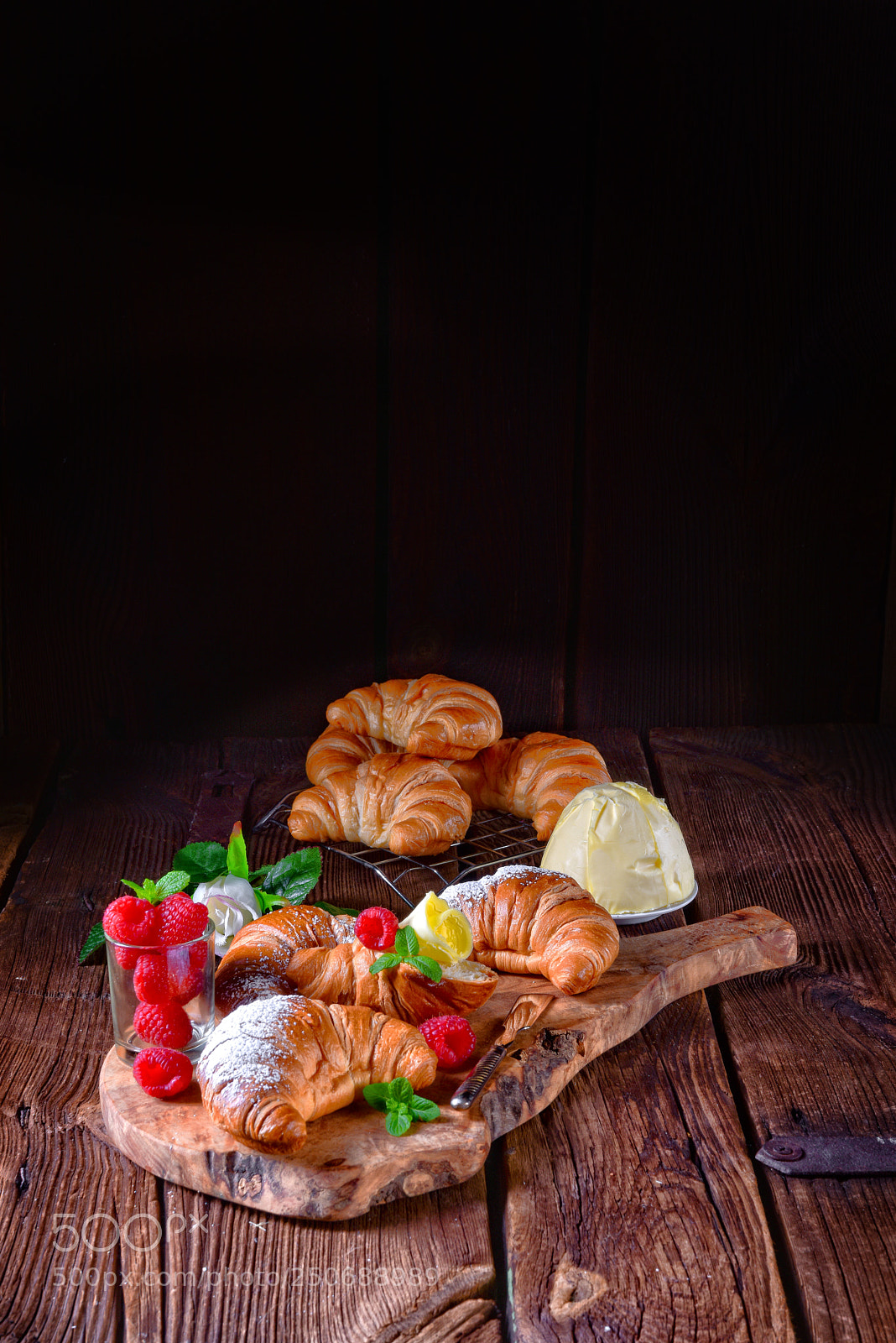 Nikon D810 sample photo. Original french buttercroissants photography