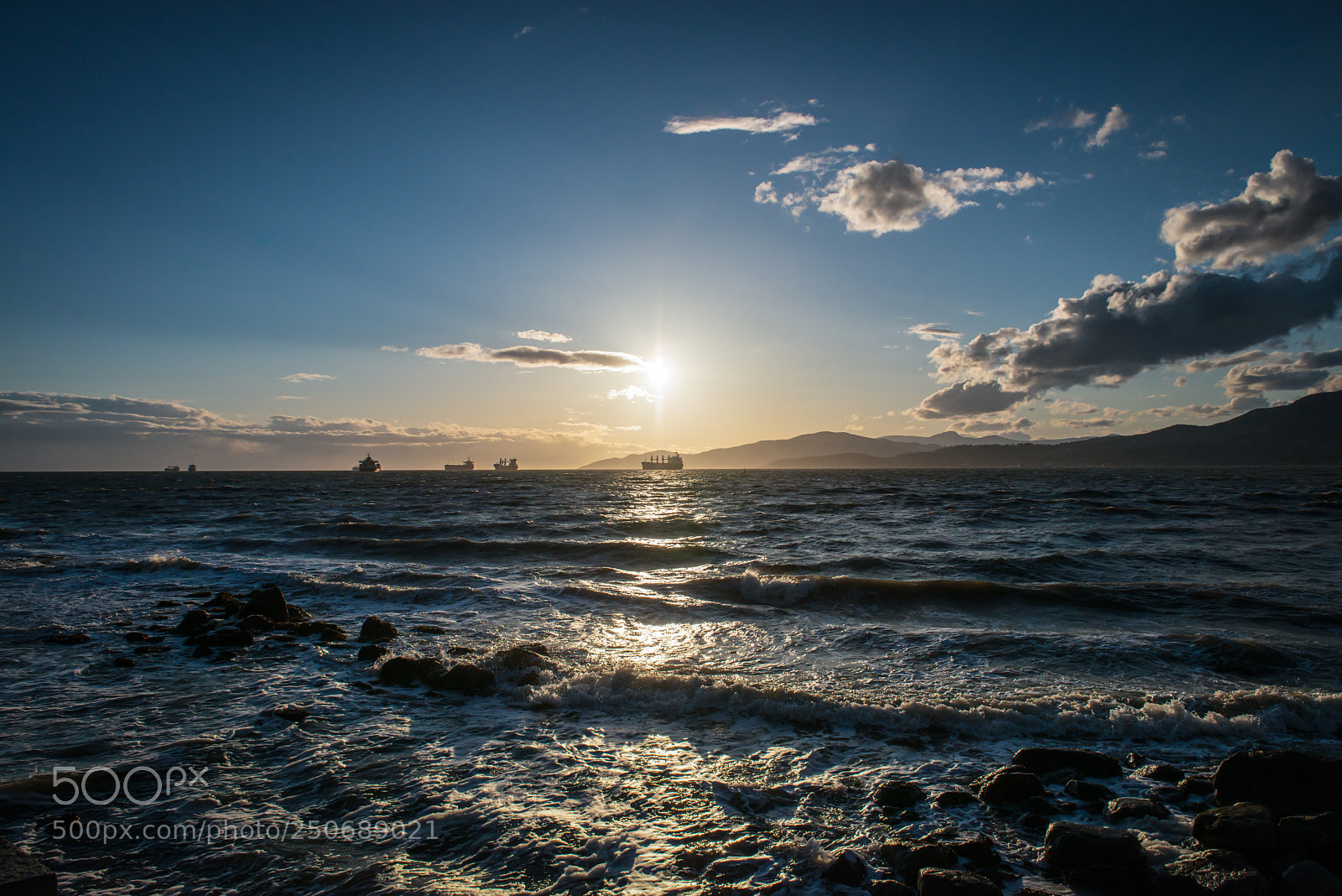 Nikon D800 sample photo. West coast sunset photography