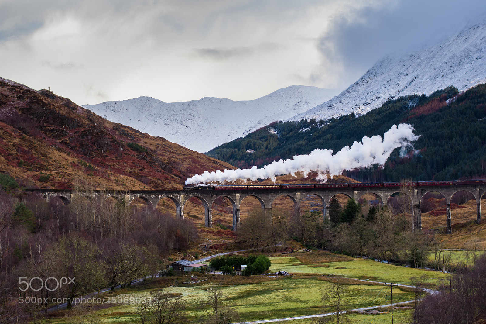 Nikon D7200 sample photo. Hogwarts express - glenfinnan photography