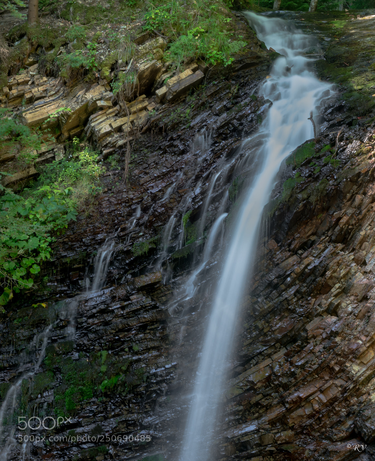 Nikon D7100 sample photo. The huk waterfall photography
