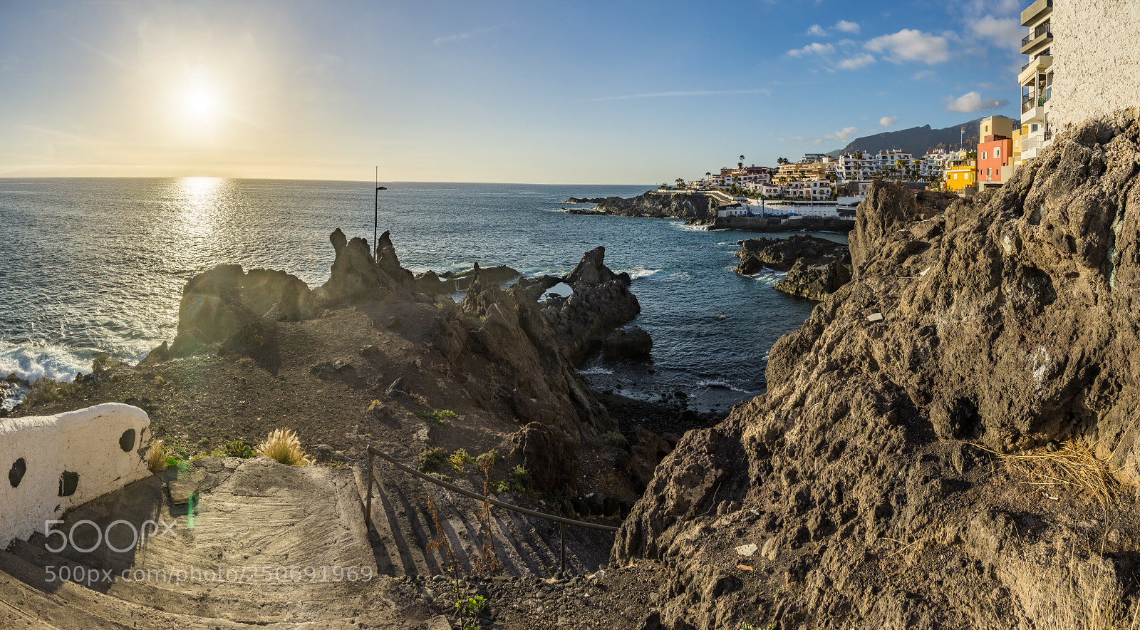 Sony a6000 sample photo. Puerto de santiago sunset 2 photography