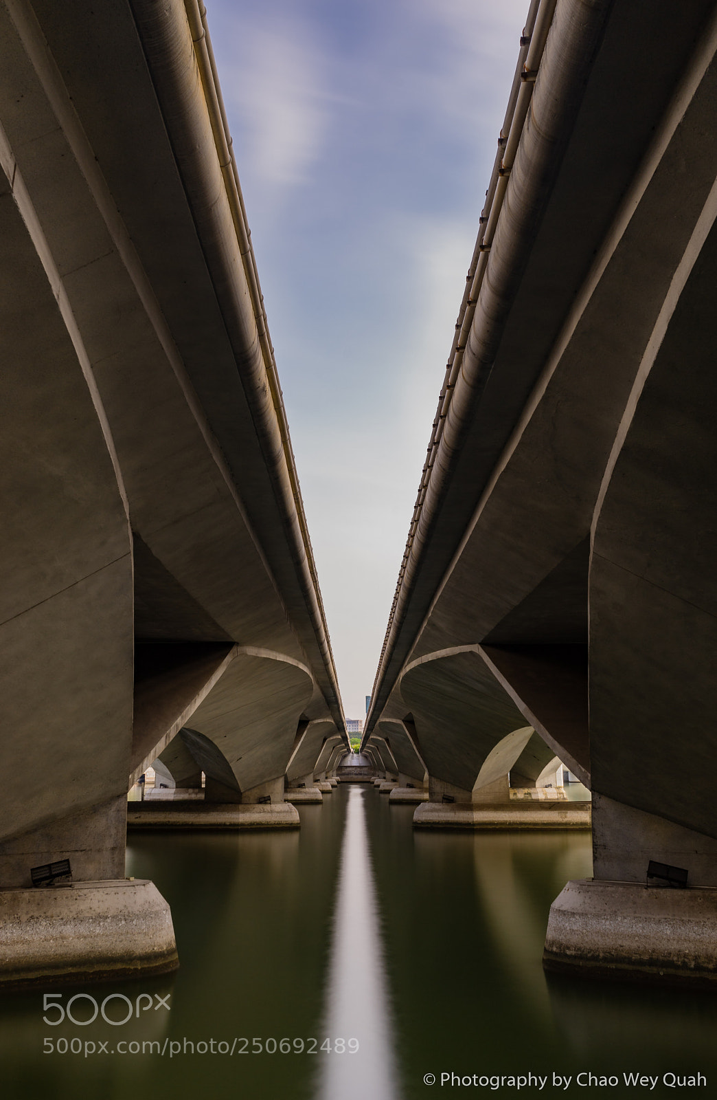 Sony a7 sample photo. Esplanade bridge photography