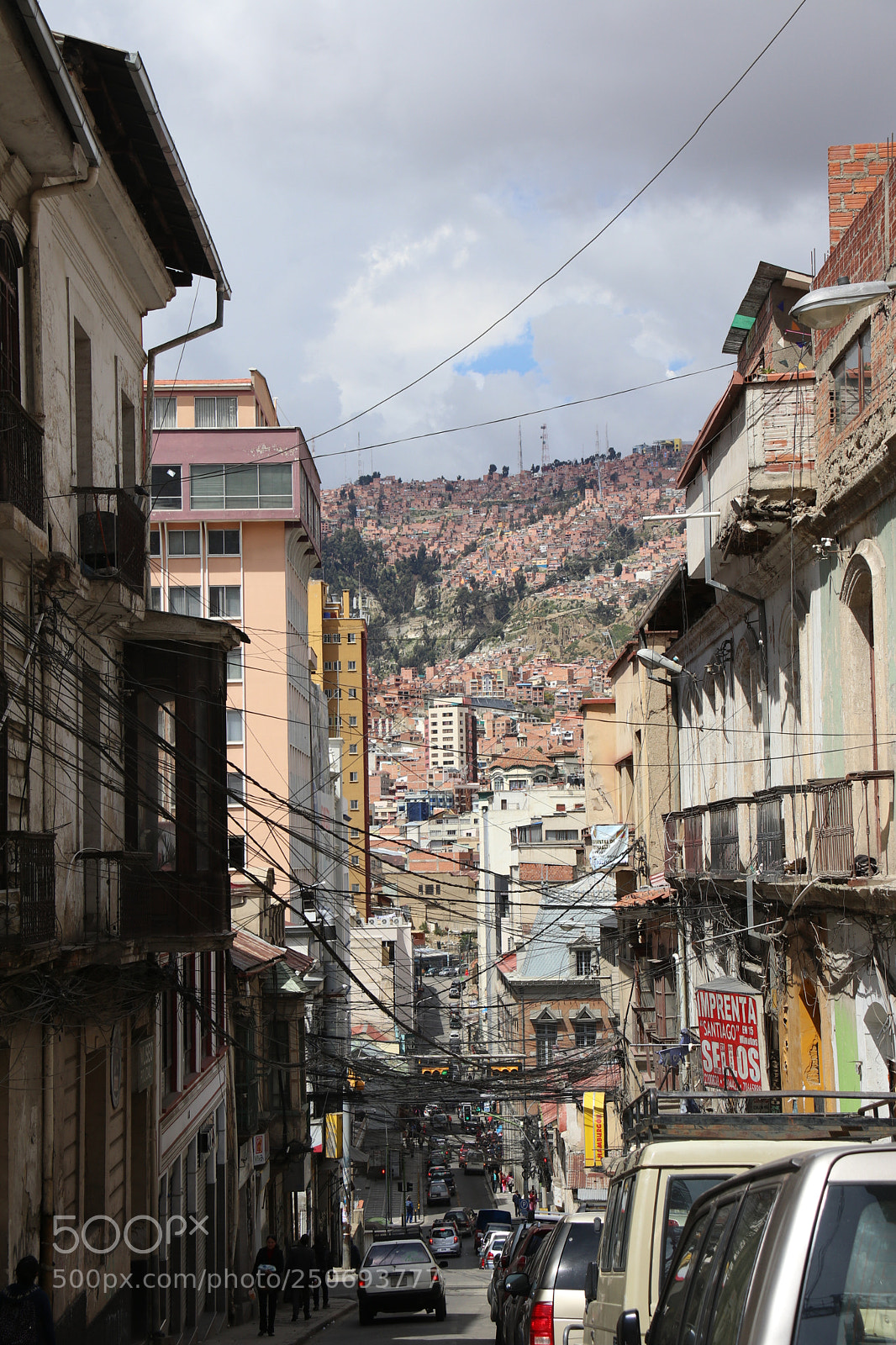Canon EOS 80D sample photo. Street in lapaz bolivia photography