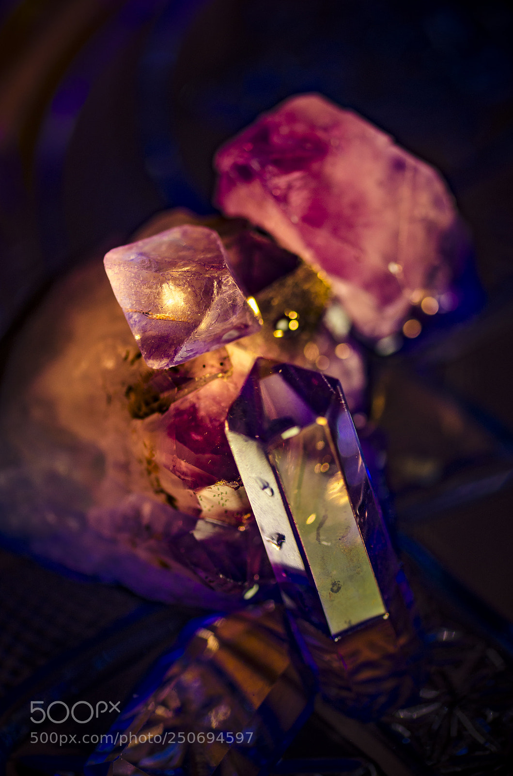 Nikon D7000 sample photo. Colorful crystals photography
