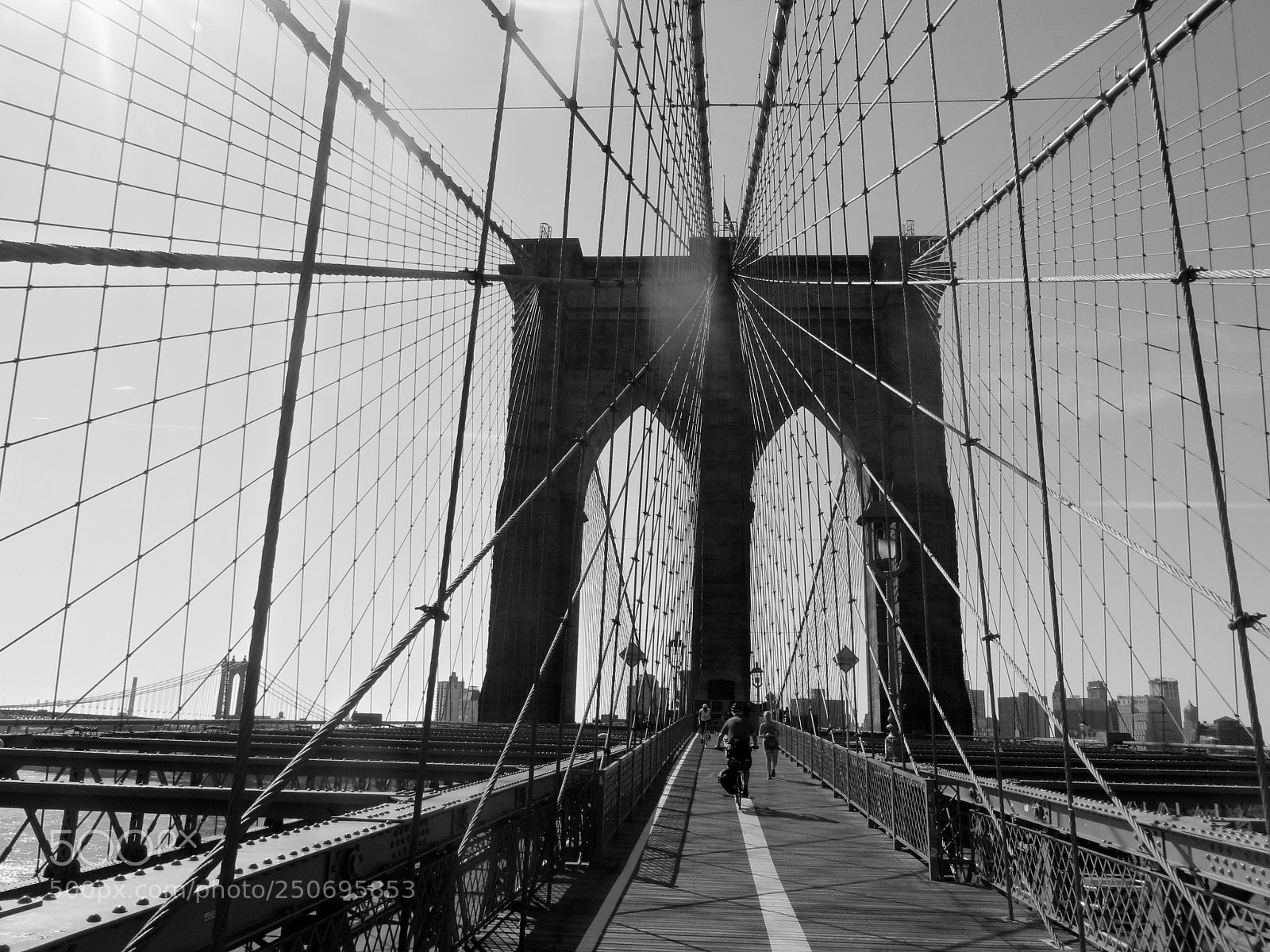 Canon PowerShot SX240 HS sample photo. Brooklyn bridge photography