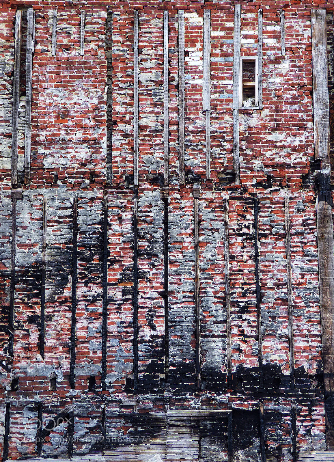 Panasonic Lumix DMC-FZ70 sample photo. Charred wall photography