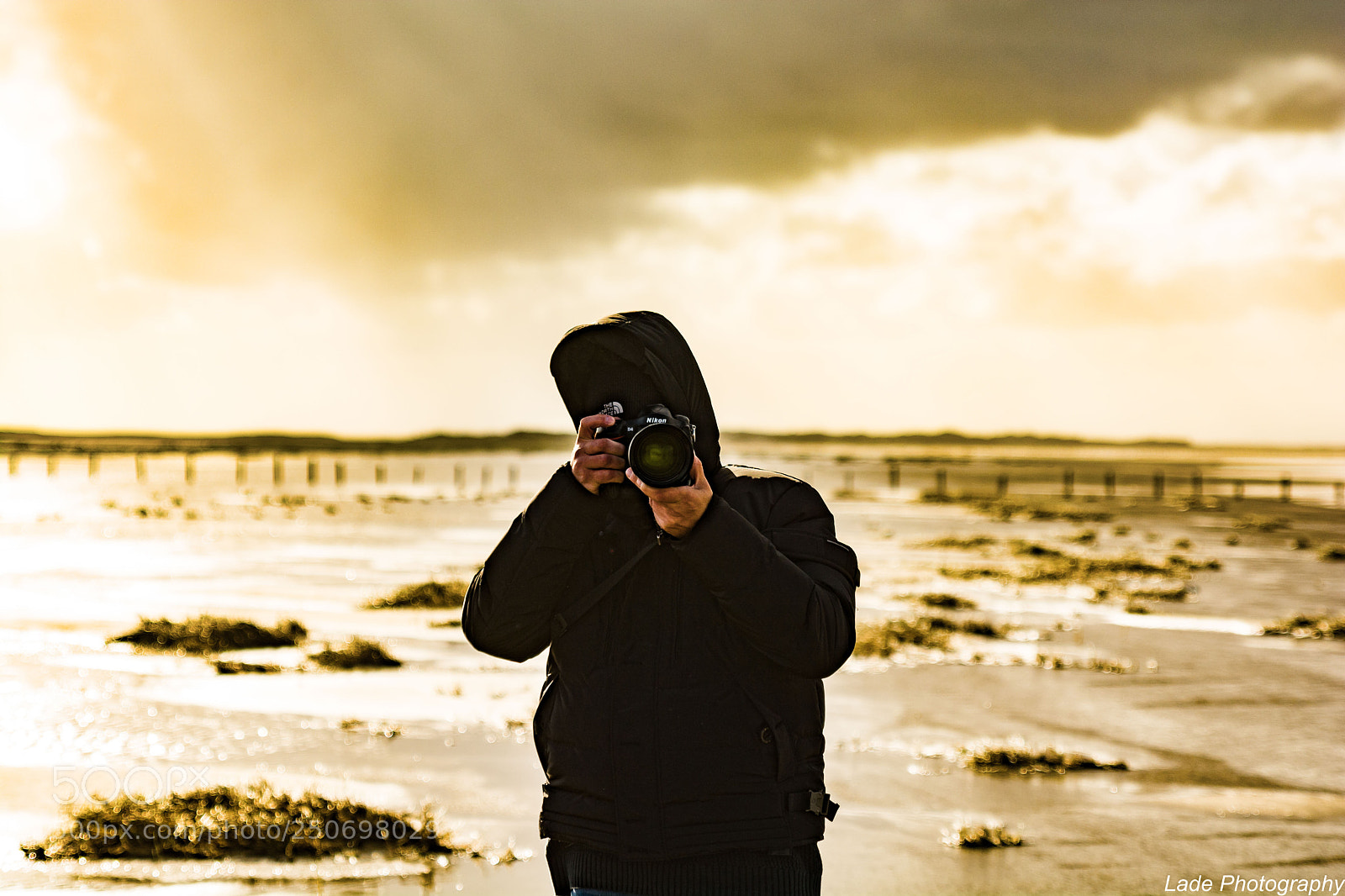 Nikon D7100 sample photo. Man in black photography