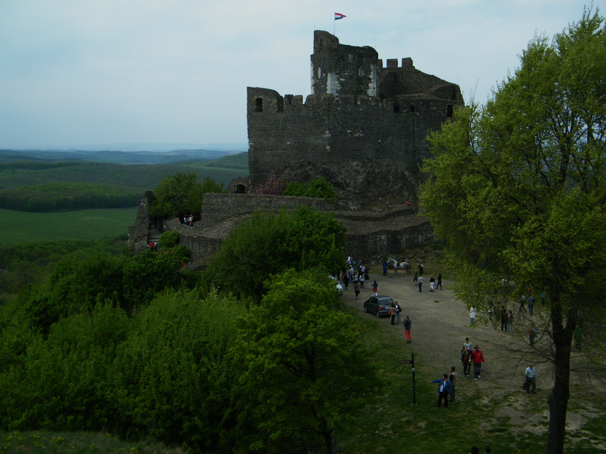 Fujifilm FinePix S2000HD sample photo. Hungary hollókő castle photography